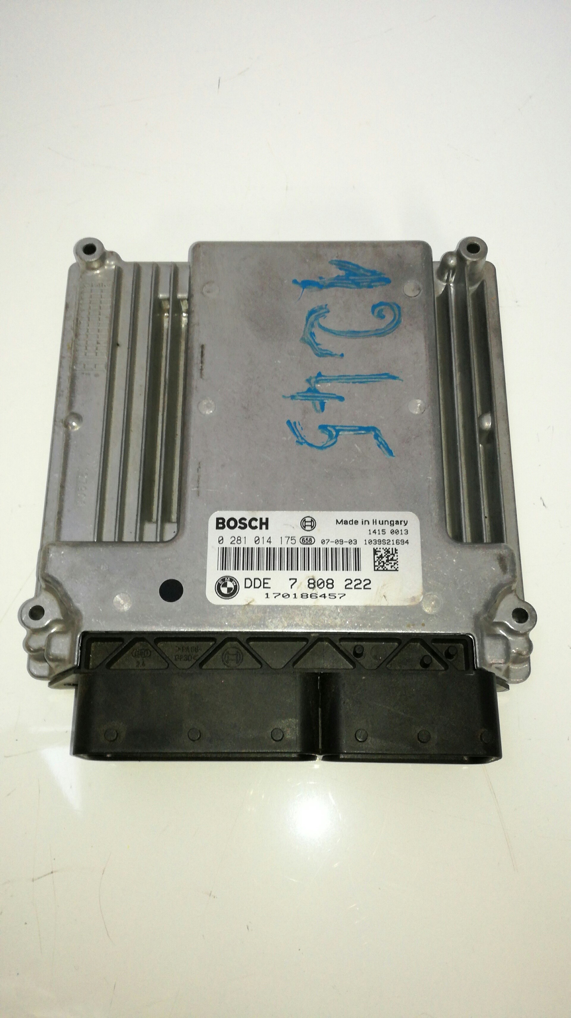 BMW 7 Series E65/E66 (2001-2008) Engine Control Unit ECU 7808222,0281014175,BOS 18998811