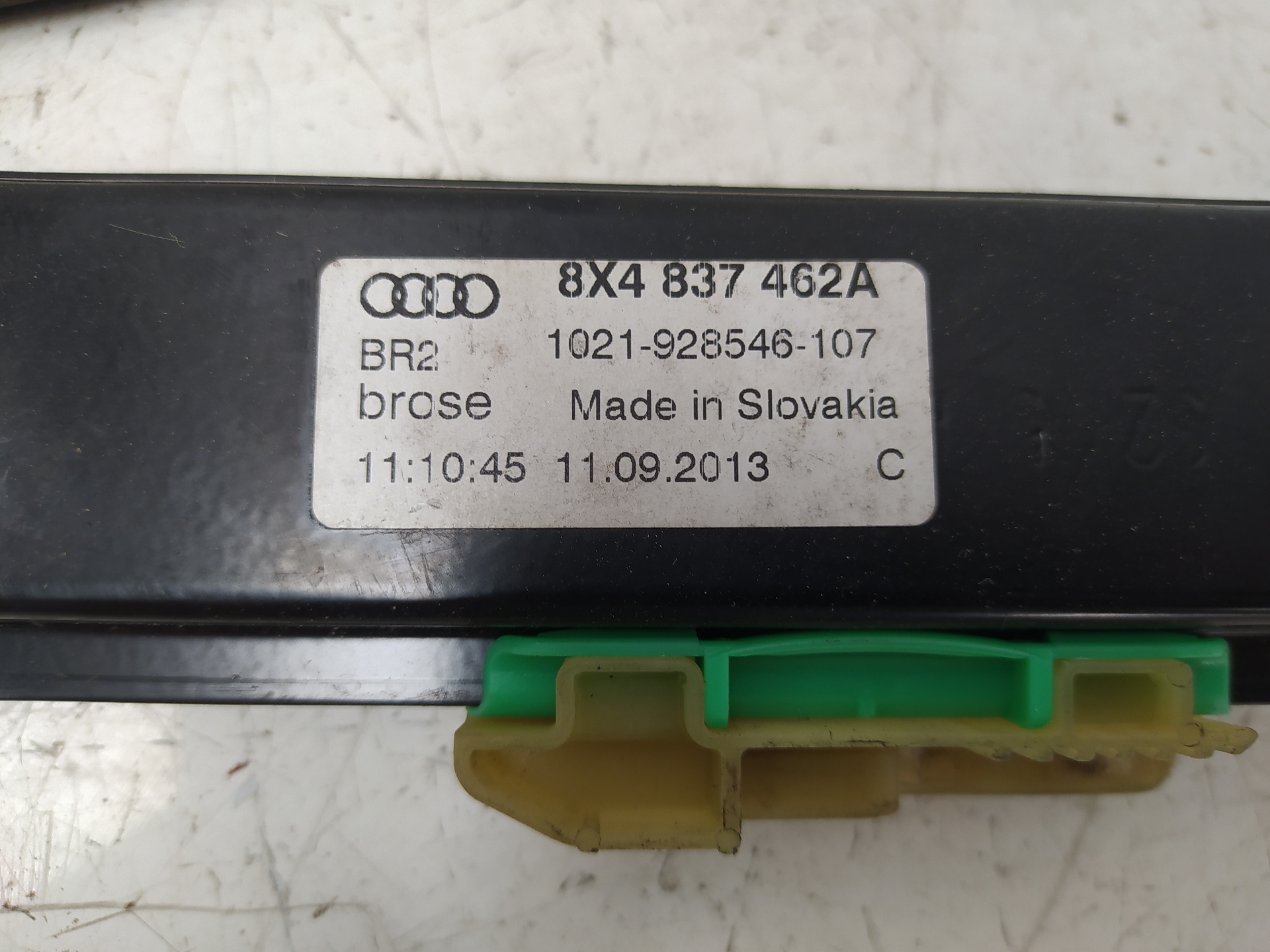 AUDI A4 B8/8K (2011-2016) Front Right Door Window Regulator 8K0837462A 26262331