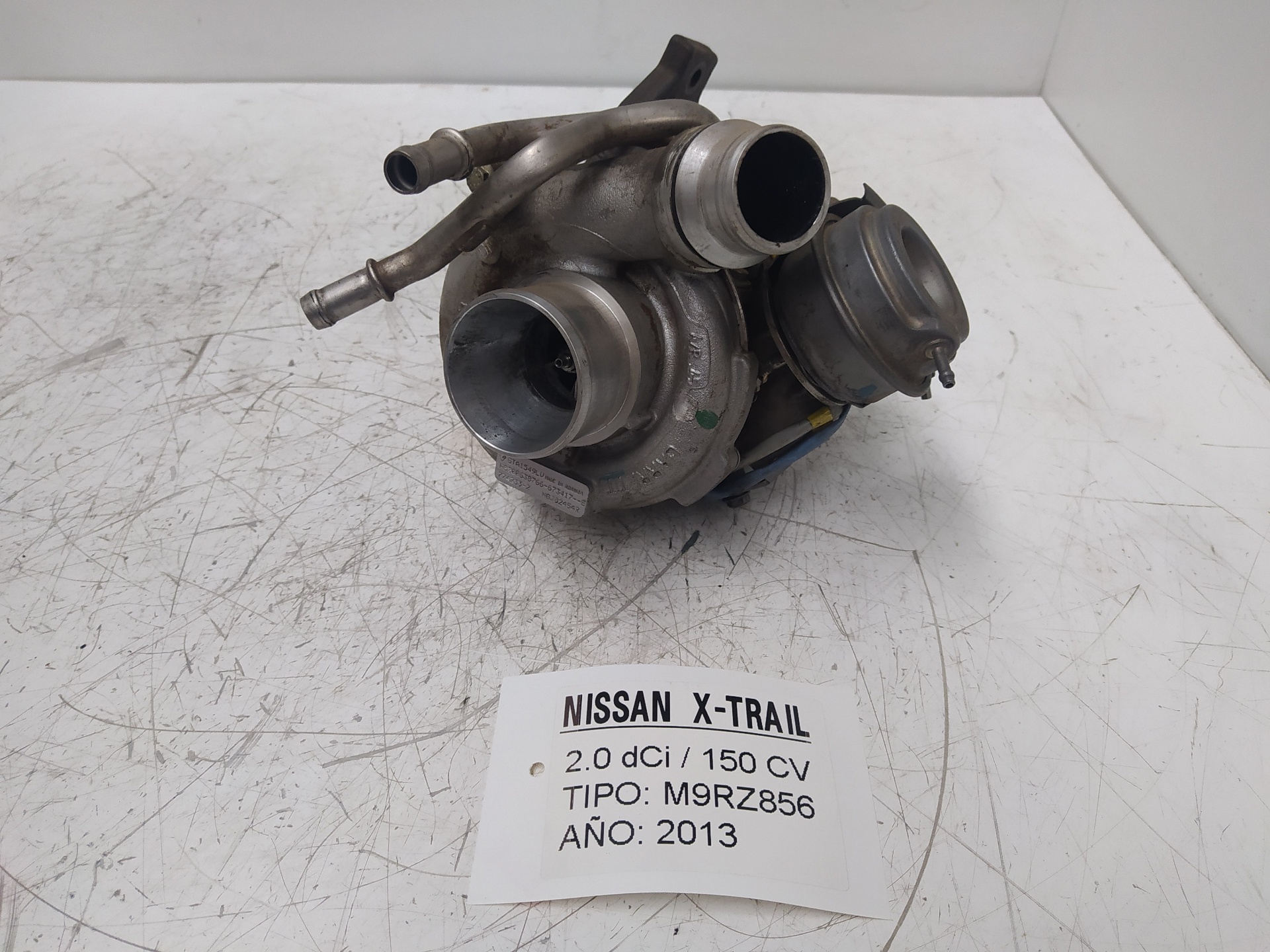 DODGE X-Trail T31 (2007-2014) Turbocharger GTA1549LV, GARRET, H8200638766 18938354