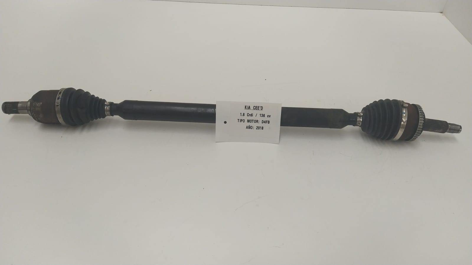 KIA Cee'd 2 generation (2012-2018) Front Right Driveshaft 49501A6500,B65R,QB6J123V 26262019