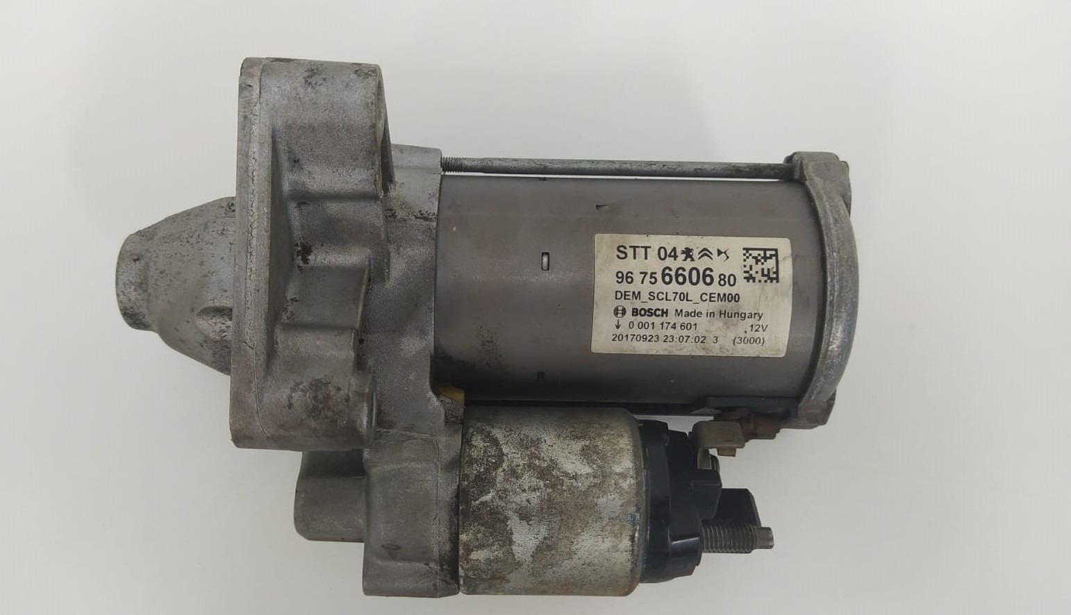 CITROËN C3 2 generation (2009-2016) Starteris 9675660680, 0001174601 18956111