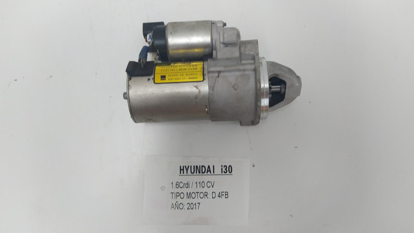 HYUNDAI i30 PD ( 3 generation) (2017-2024) Starter Motor 361002A950,8000675 26262163