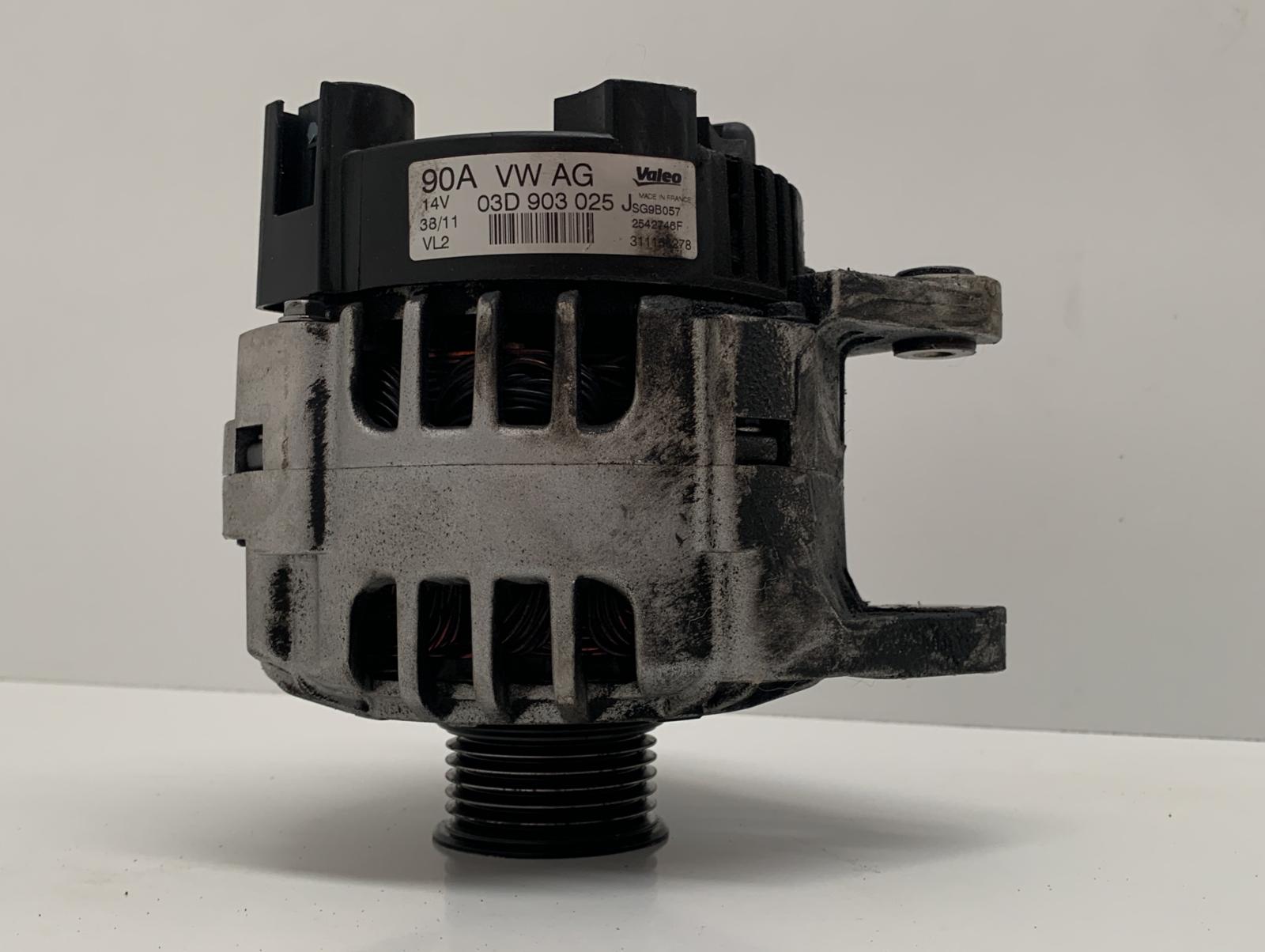 SKODA Fabia 2 generation  (2010-2014) Ģenerators 03D903025J, VALEO, SG9B057 18967009