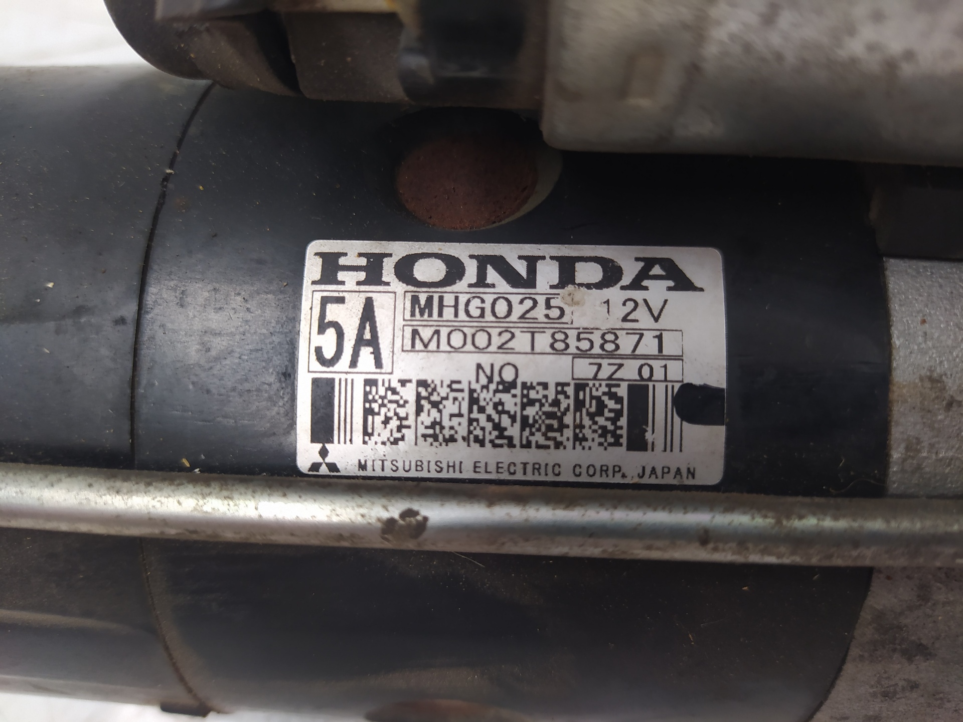 HONDA Civic 8 generation (2005-2012) Starter Motor MHG025,M002T85871 18923825