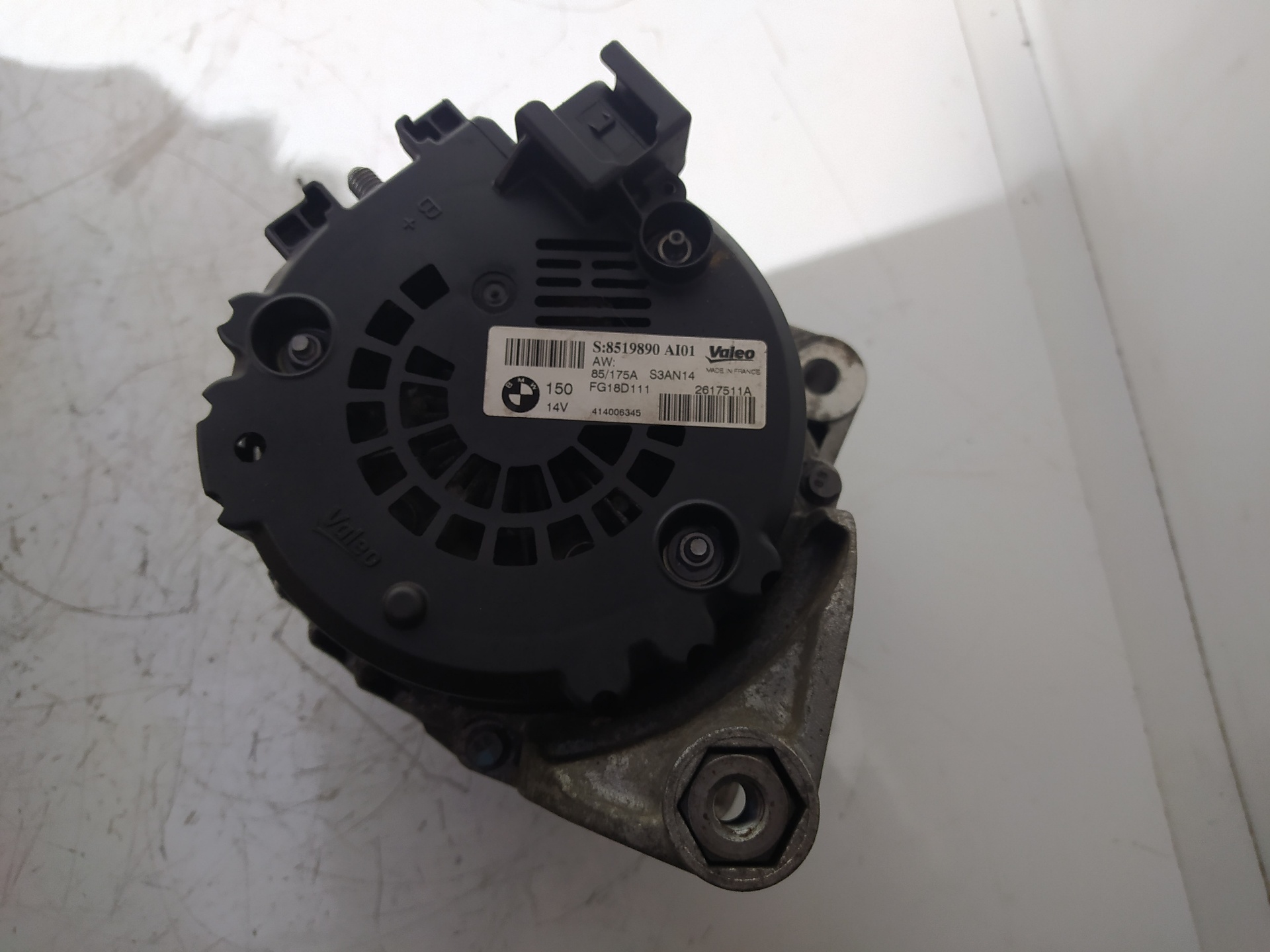 BMW 1 Series F20/F21 (2011-2020) Alternator 8519890AI01, FG18D111, VALEO 22878621