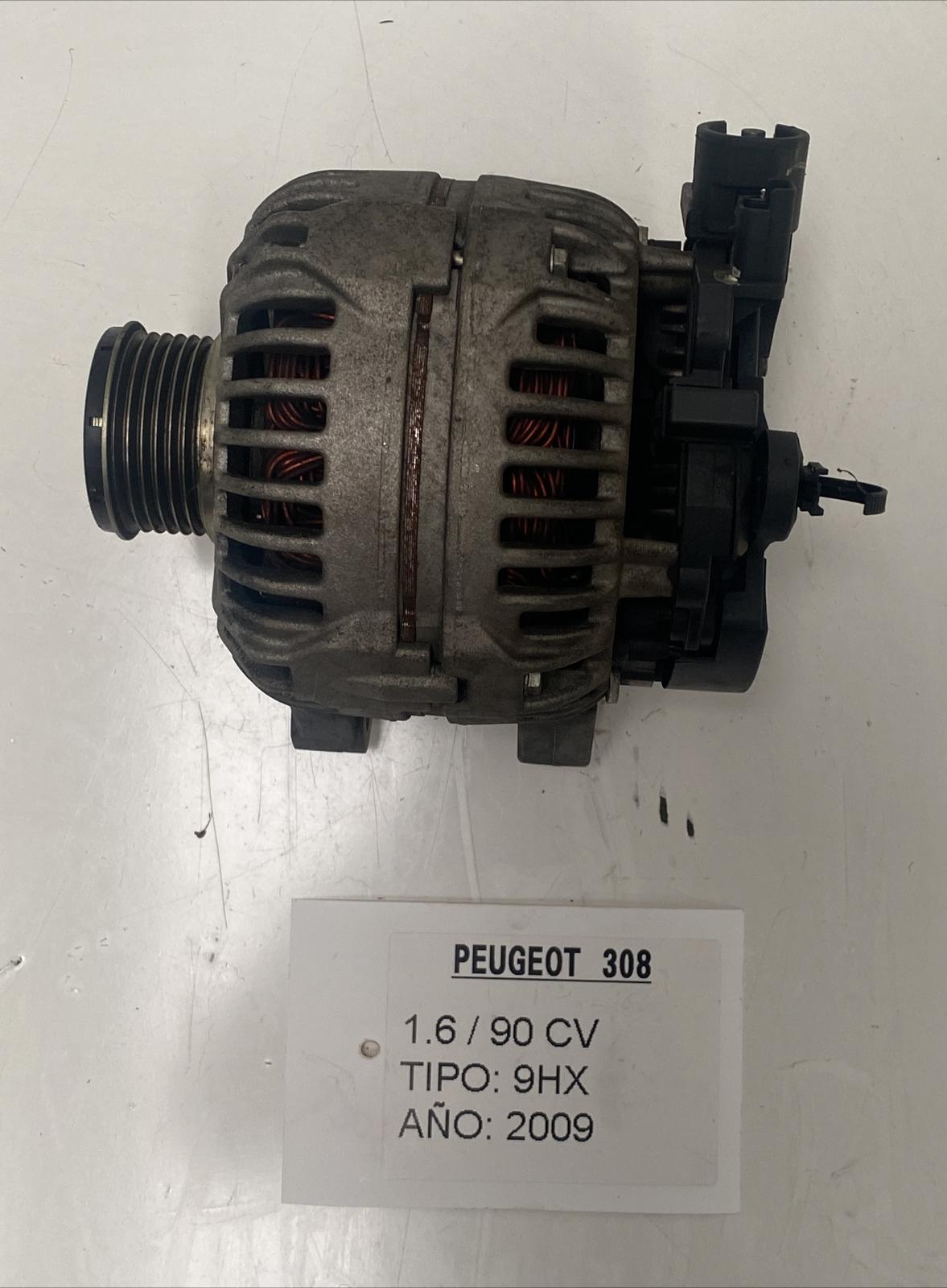 PEUGEOT 308 T7 (2007-2015) Alternator 9646321880, 0124525035 18825796