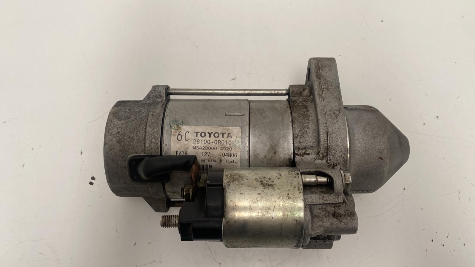 TOYOTA Avensis XE20 (2005-2013) Starter Motor 281000R010,MS4280004920 18996623