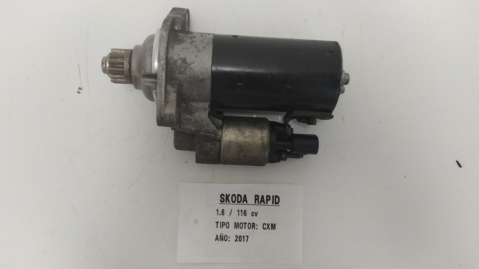 SKODA Rapid 2 generation (1985-2023) Starter Motor 02Z91102H,0001153007 18911164