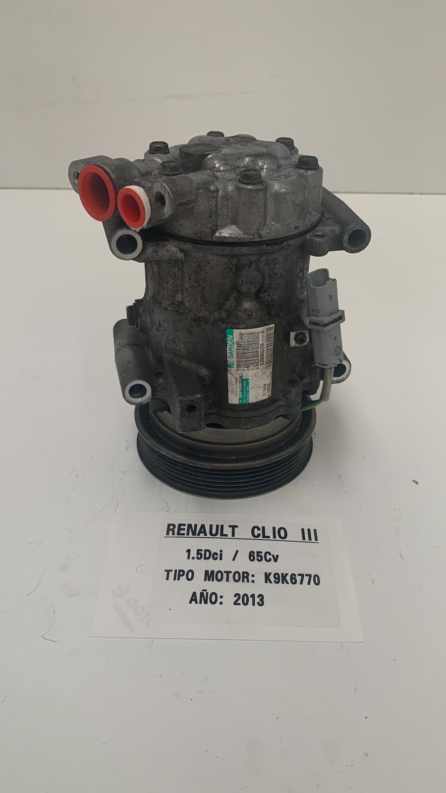 RENAULT Clio 3 generation (2005-2012) Pompe de climatisation 8200953359,R134A,05993205262 18967906