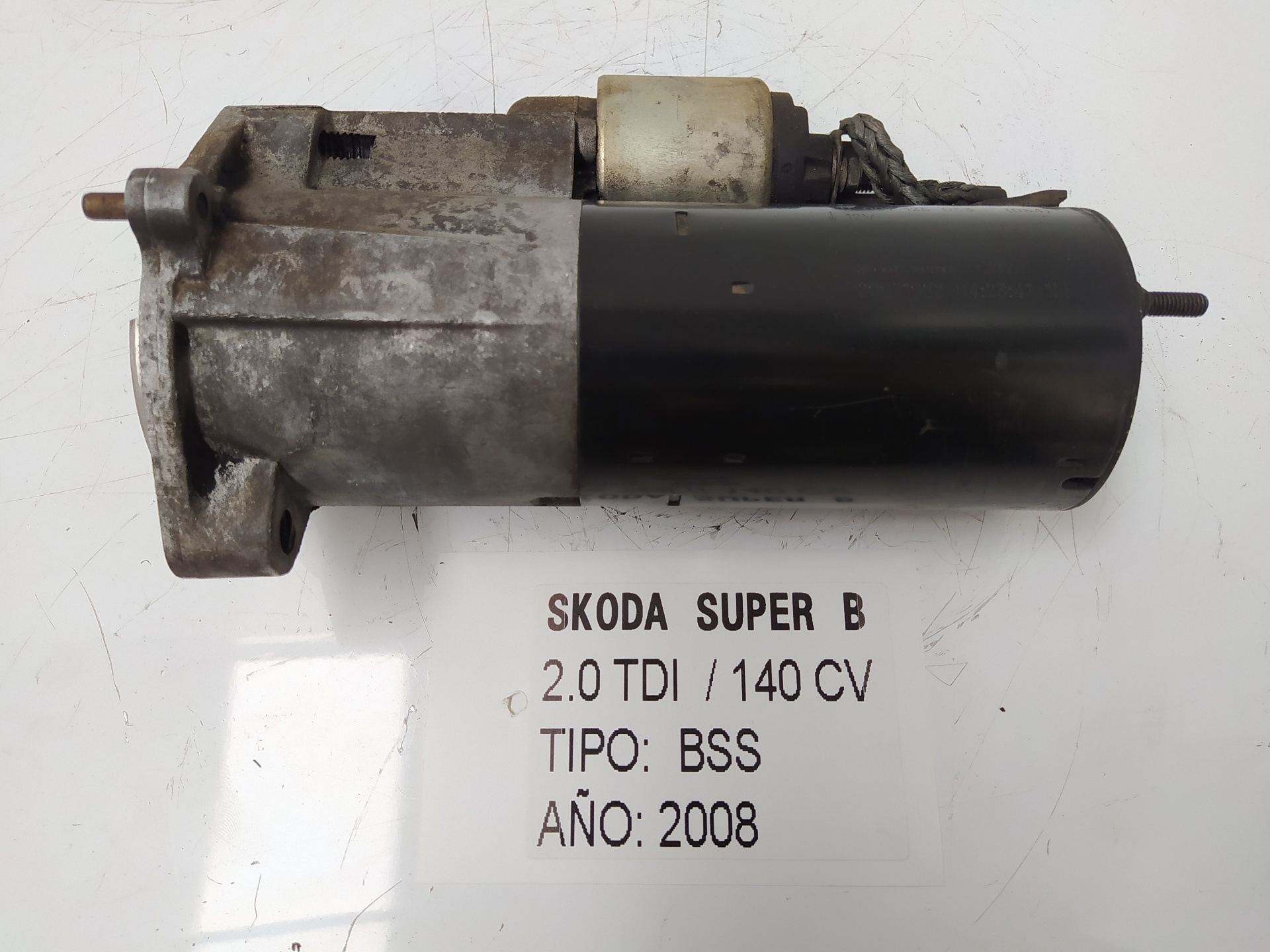 SKODA Superb 1 generation (2001-2008) Starter Motor 0001125053 18819561