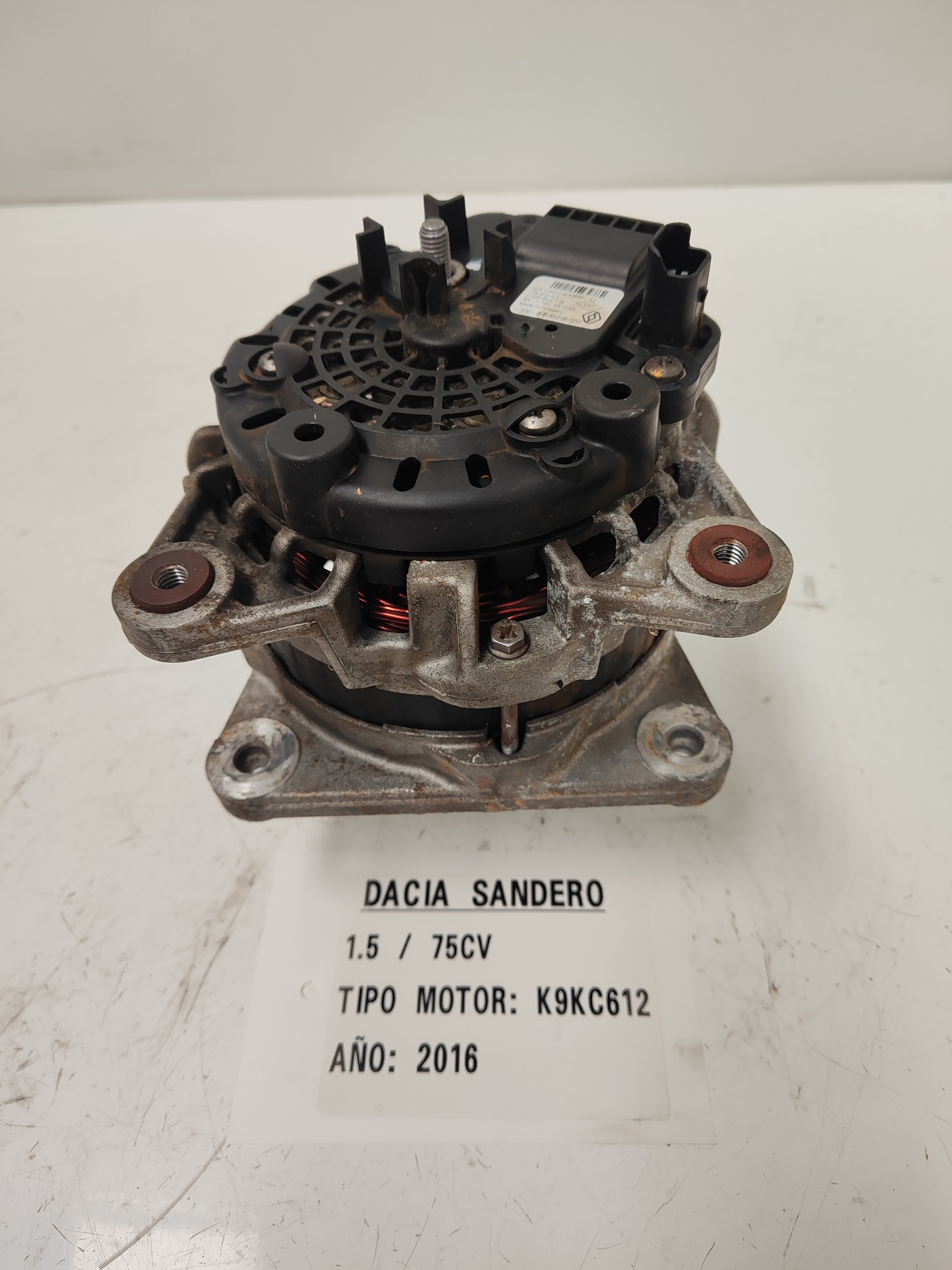 DACIA Dokker 1 generation (2012-2024) Alternator 231002949R 25101110