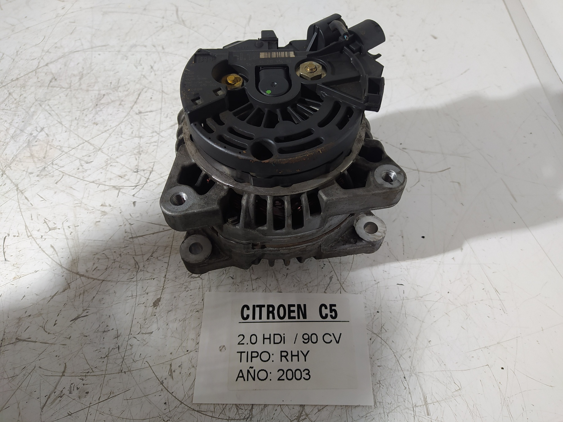 CITROËN C5 1 generation (2001-2008) Generatorius 9621791480 22887481