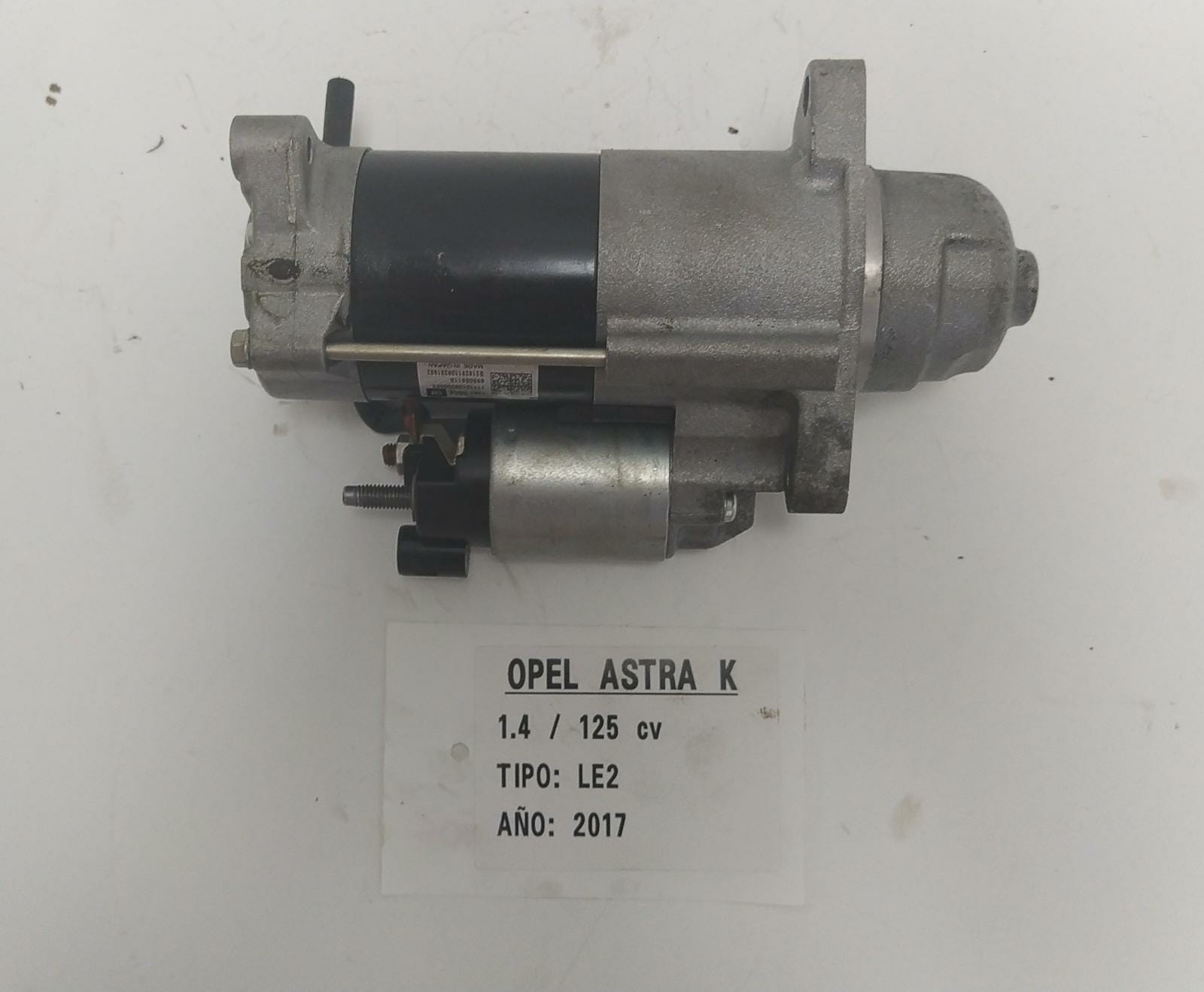 OPEL Astra K (2015-2021) Starter Motor 695085118 18915526