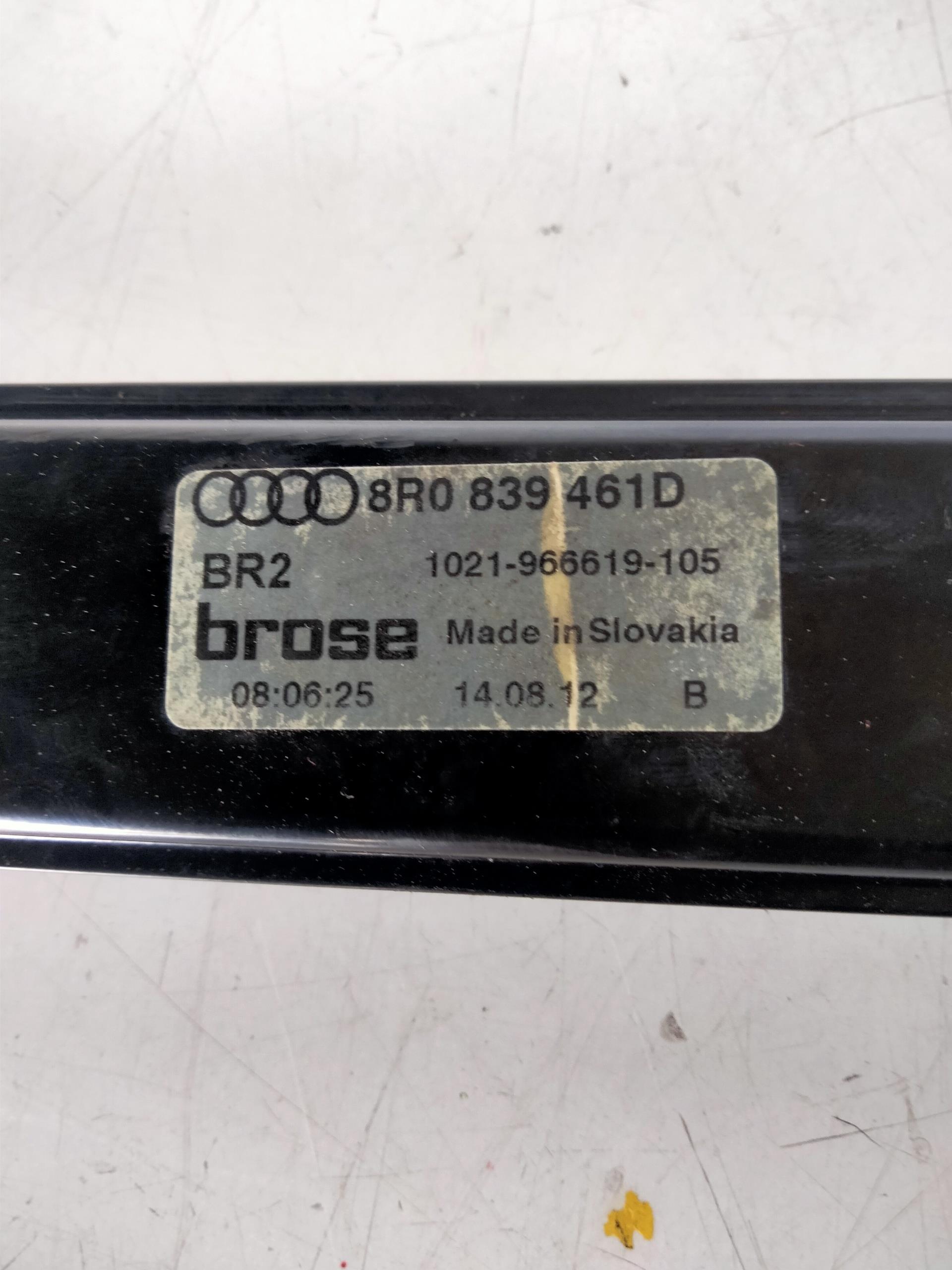 AUDI A6 C6/4F (2004-2011) Jobb hátsó ajtó ablakemelője 8K0959811A,8R0839461D 18933817