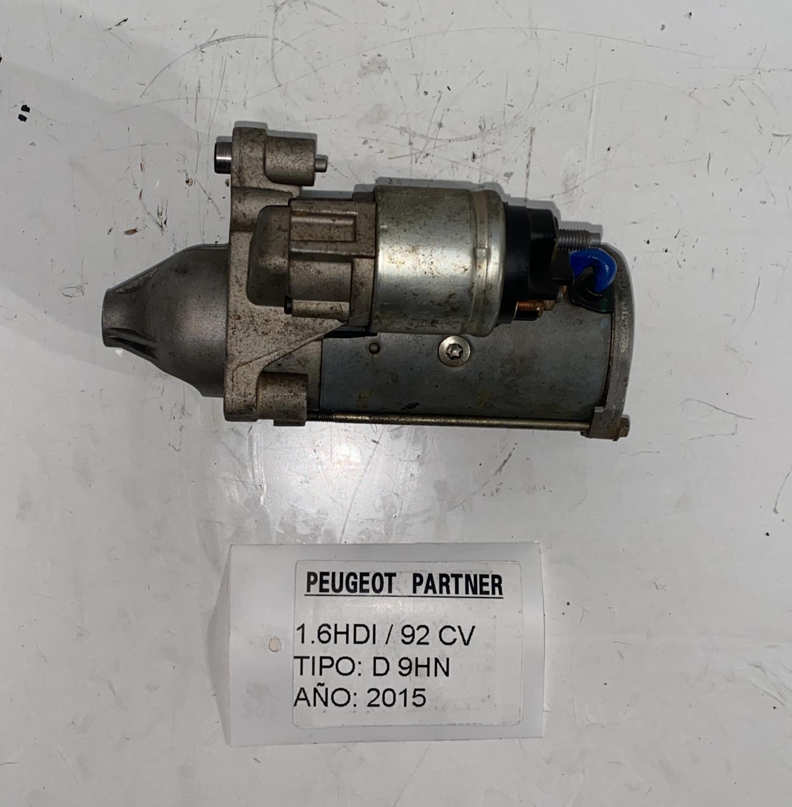 CHEVROLET Partner 2 generation (2008-2023) Starter Motor 9662854180,TS22E26,VALEO 23374930