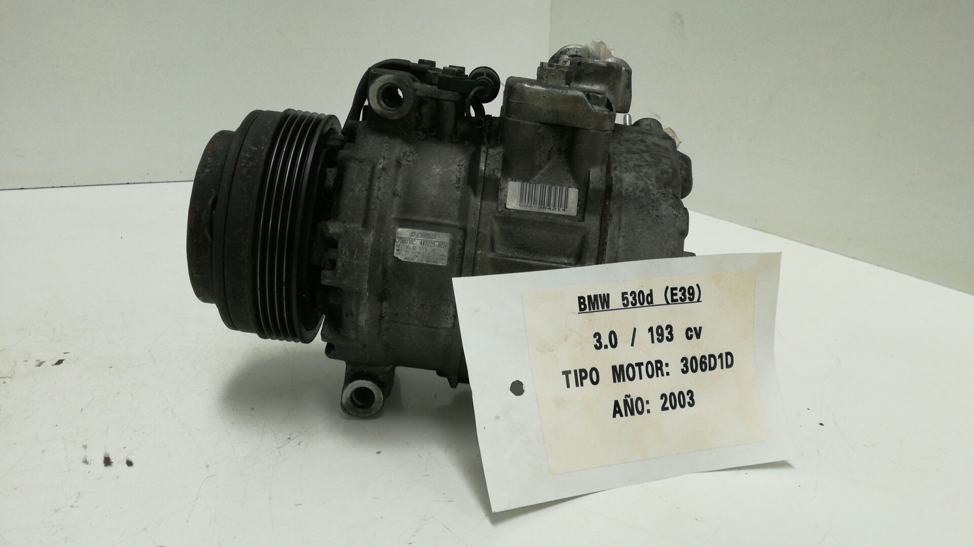 PONTIAC 5 Series E39 (1995-2004) Air Condition Pump 4472208026, 7SBU16C 19005539