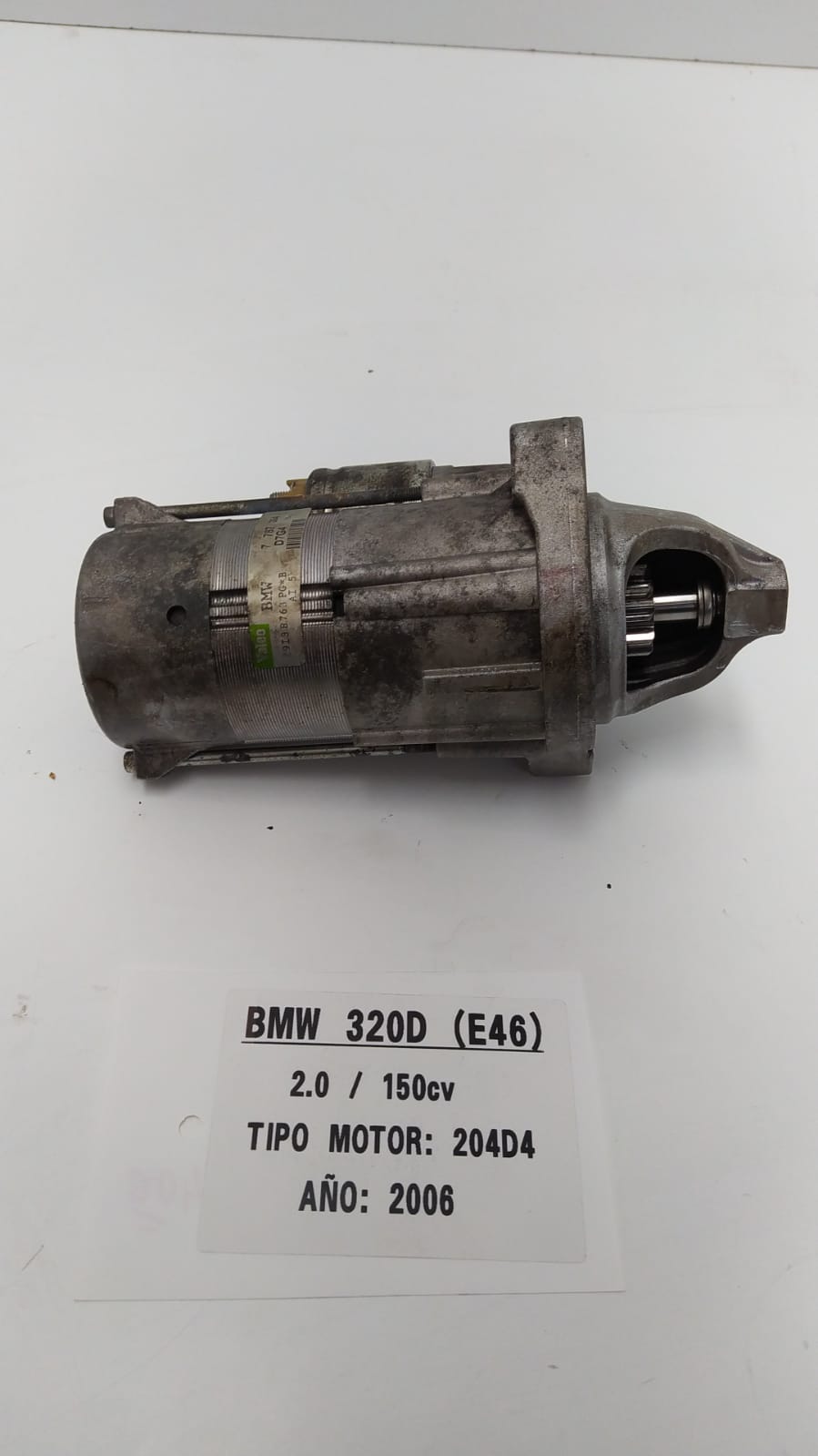 TOYOTA 3 Series E46 (1997-2006) Starter Motor 7787364, 29I38763 18971014