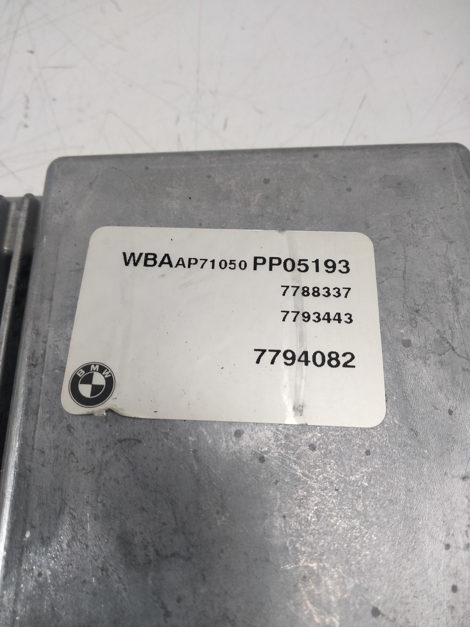 TOYOTA 3 Series E46 (1997-2006) Engine Control Unit ECU 7793443,0281010565 18955364