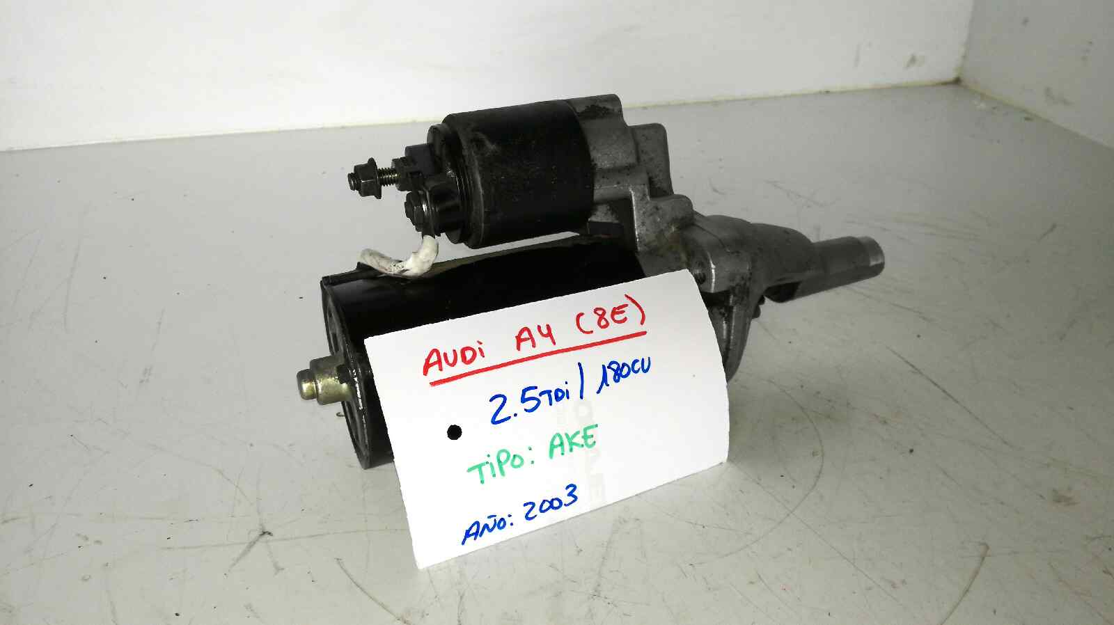 VAUXHALL A4 B6/8E (2000-2005) Starter Motor 059911023,0001109021 18883012