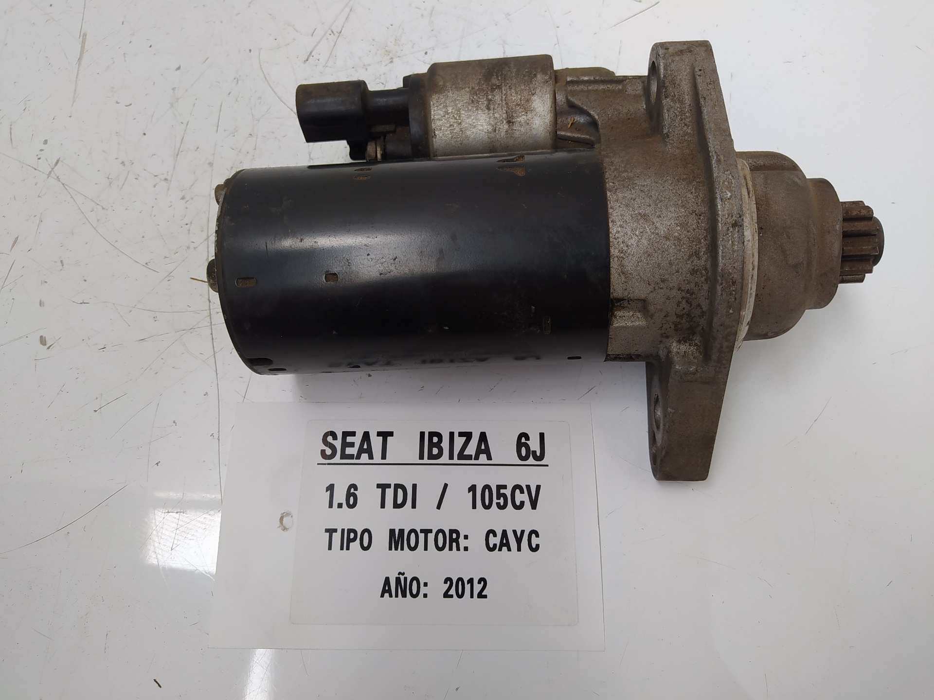 SEAT Ibiza 4 generation (2008-2017) Starter Motor 0001123028, VWAG02Z911023 18826623