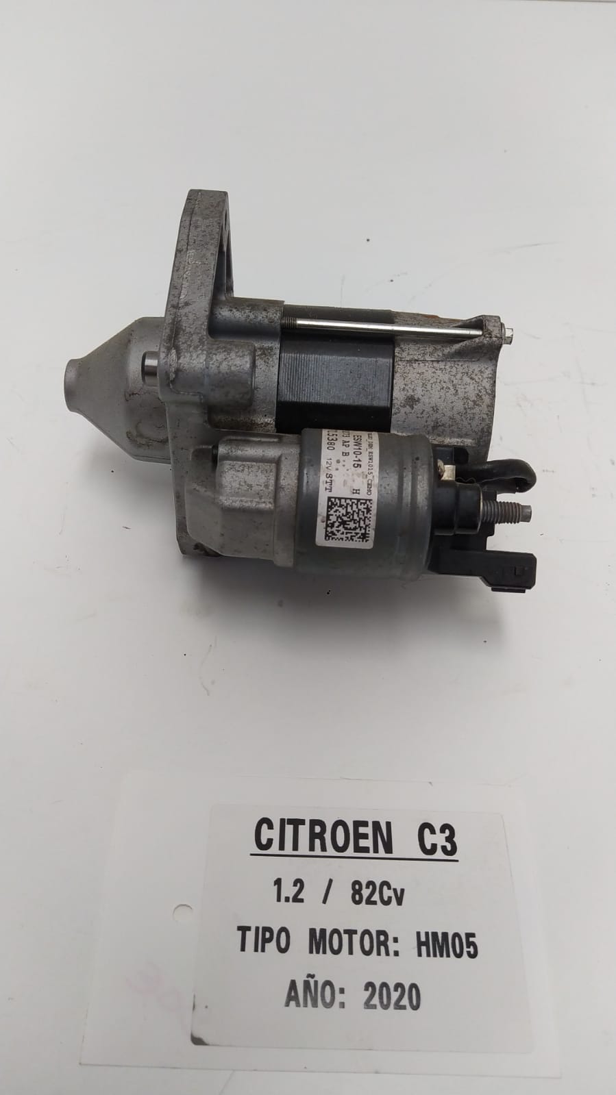 CITROËN C3 1 generation (2002-2010) Starteris 9812715380,26H98273,VALEO 26262065