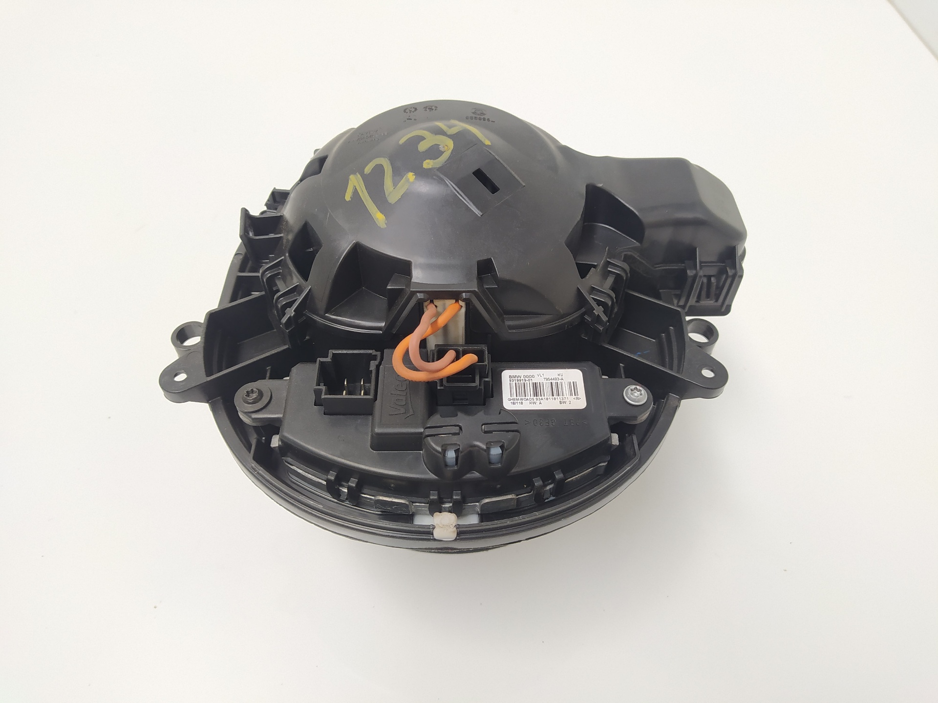 BMW 1 Series F20/F21 (2011-2020) Motor încălzitor interior 9319919 22887131