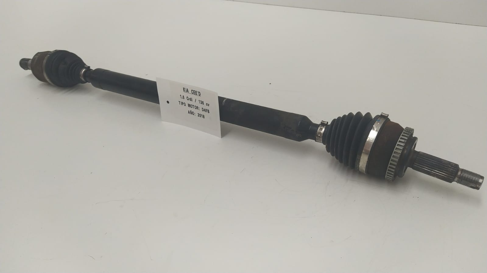 KIA Cee'd 2 generation (2012-2018) Front Right Driveshaft 49501A6500,B65R,QB6J123V 26262019