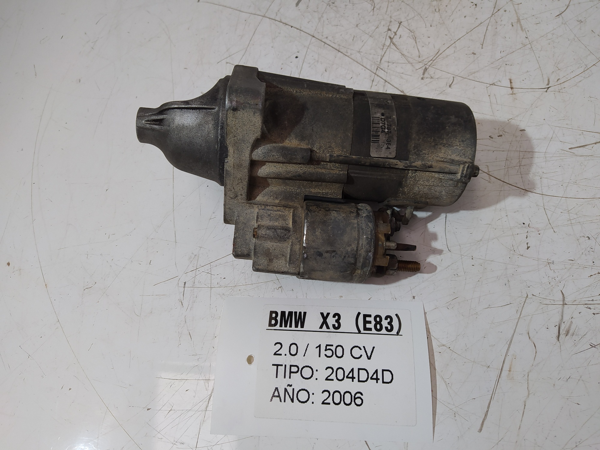 LANCIA X3 E83 (2003-2010) Starter auto 7787354 18956626