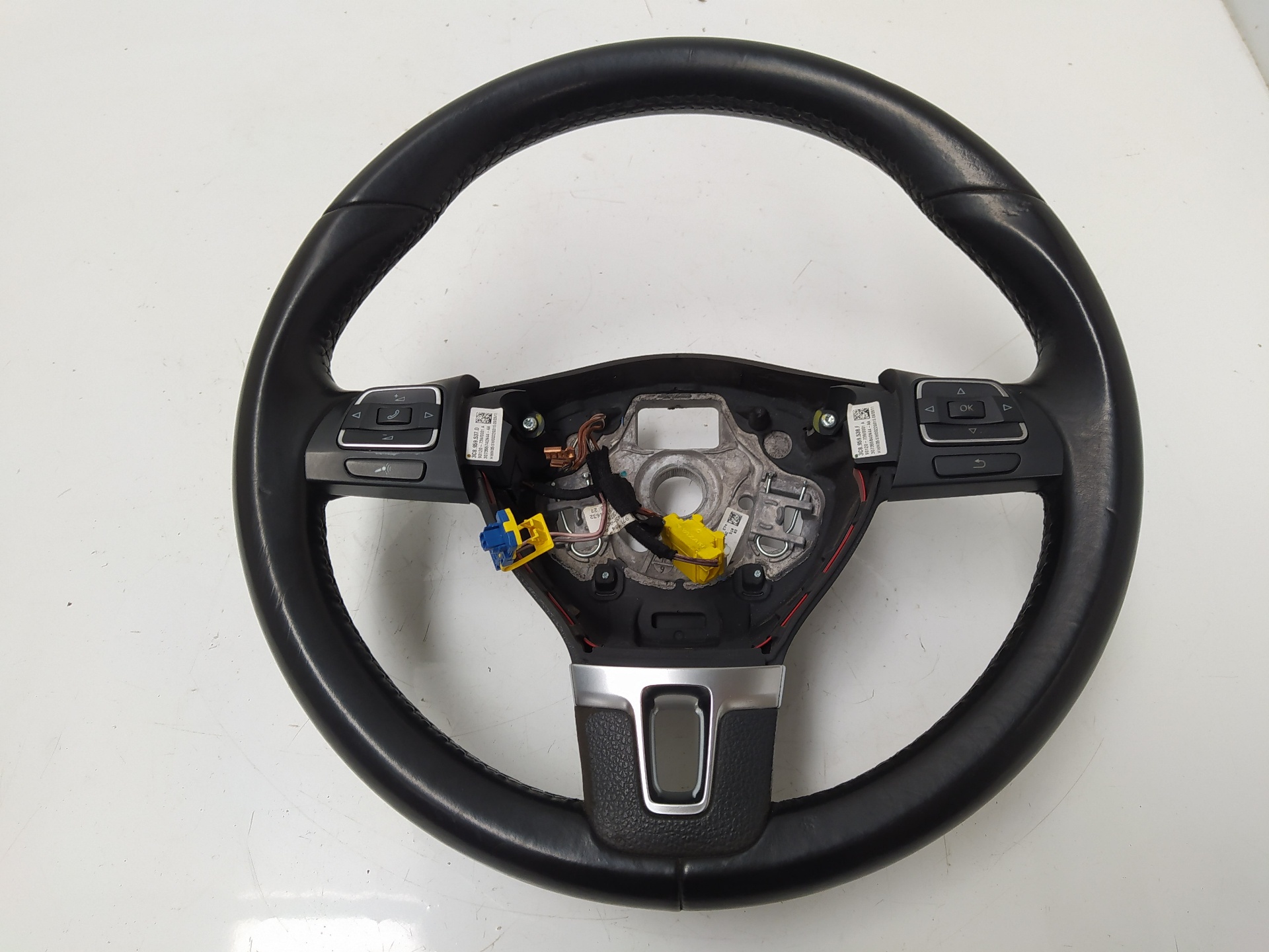 VOLKSWAGEN Golf 6 generation (2008-2015) Steering Wheel 3CB419091 22887562