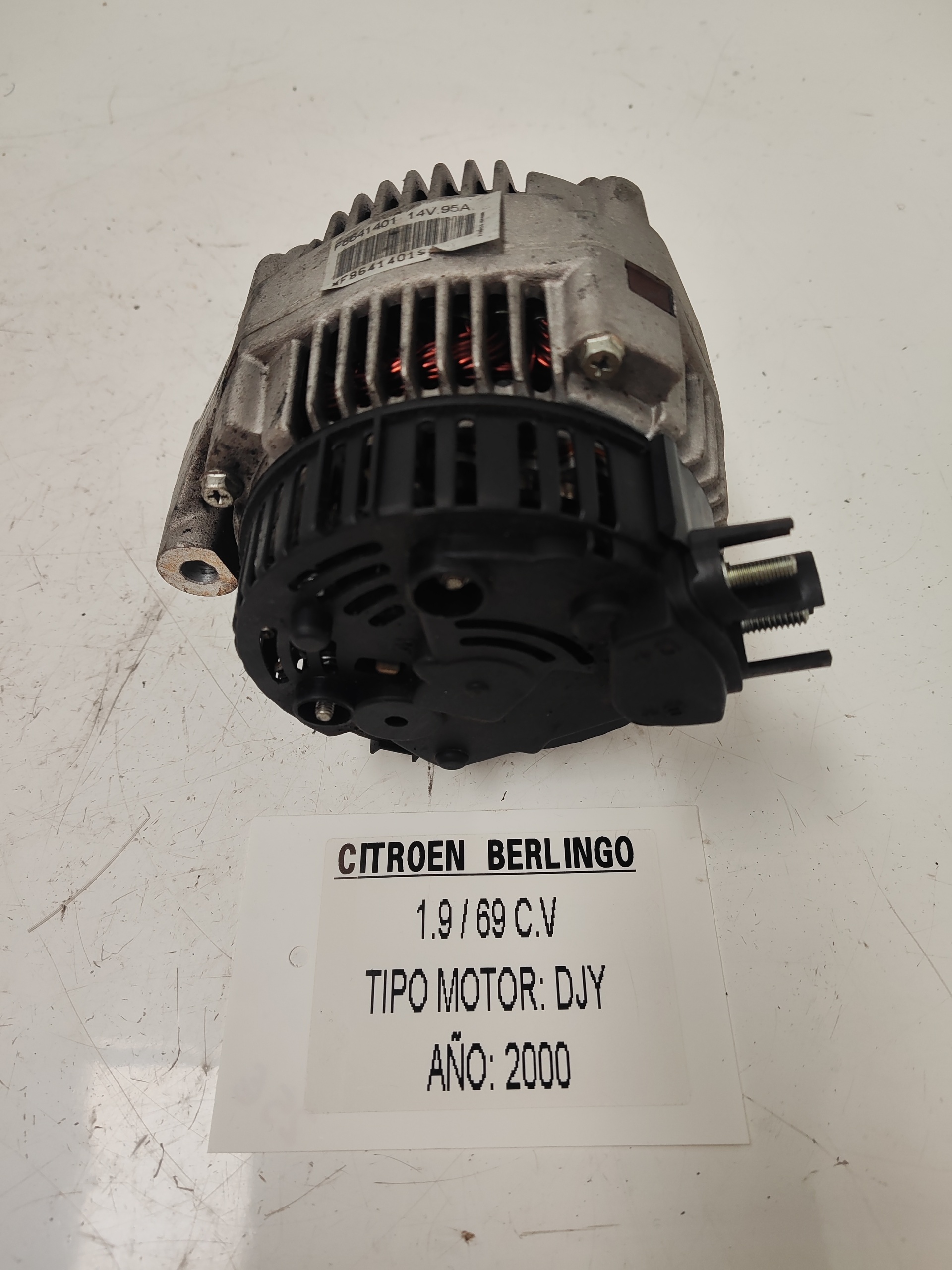 CITROËN Berlingo 1 generation (1996-2012) Alternator F8641401 25101158