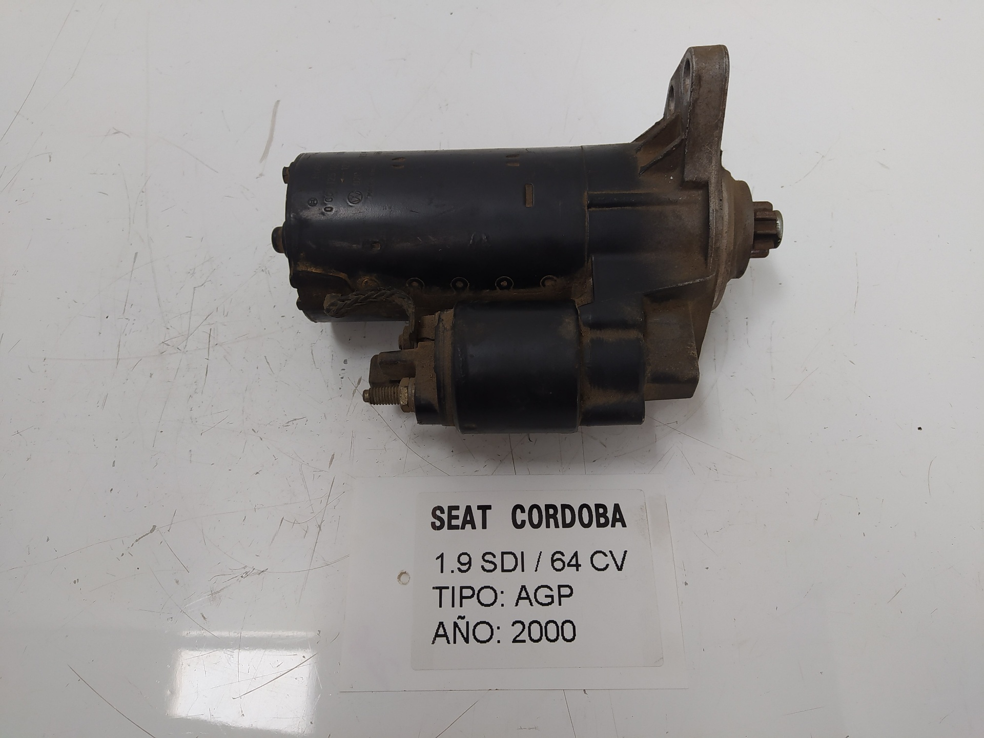 SEAT Cordoba 2 generation (1999-2009) Starter Motor 0001125005 19010923