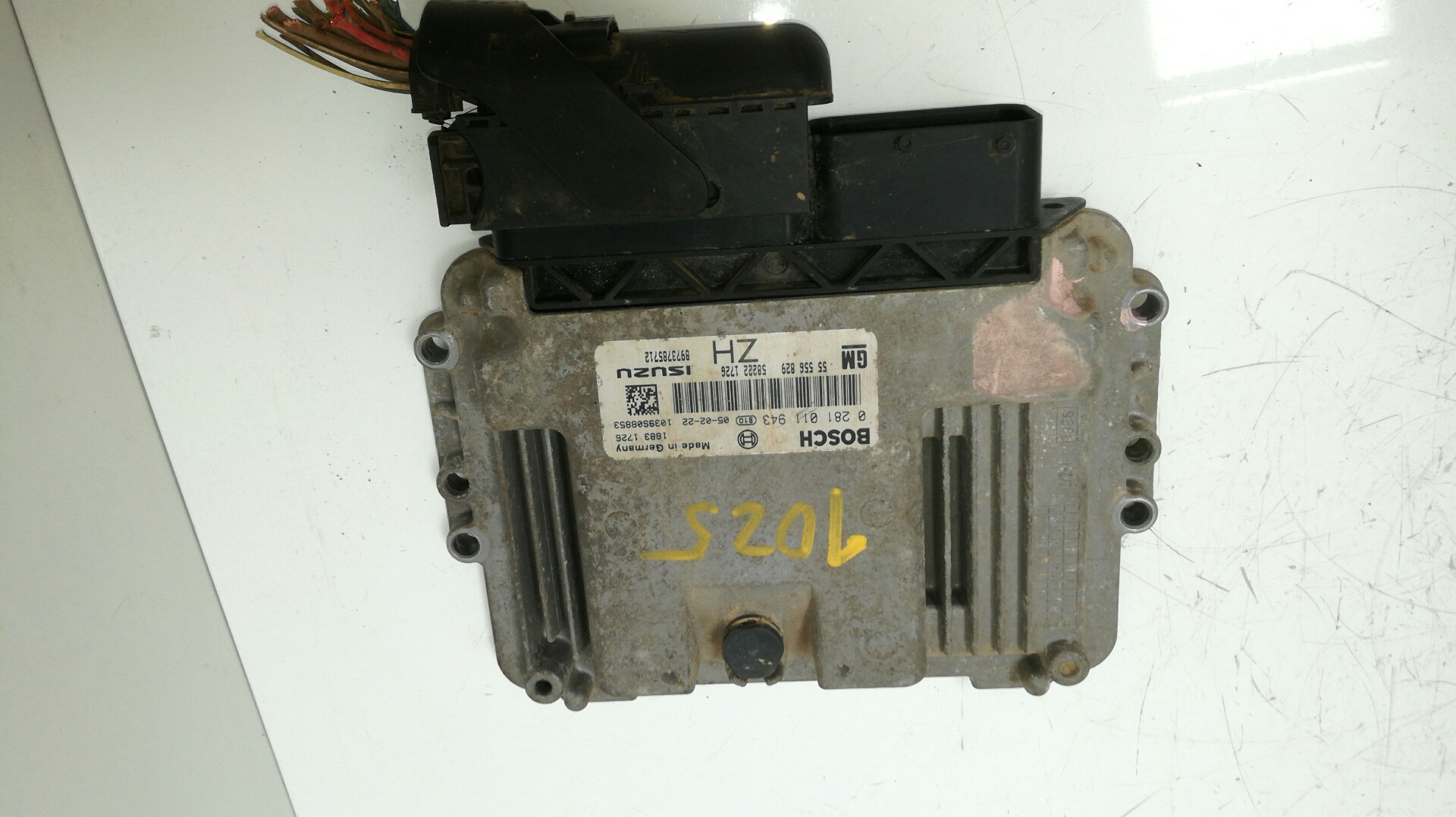 OPEL Astra J (2009-2020) motorvezérlő egység 0281011943, 55556829 19007251