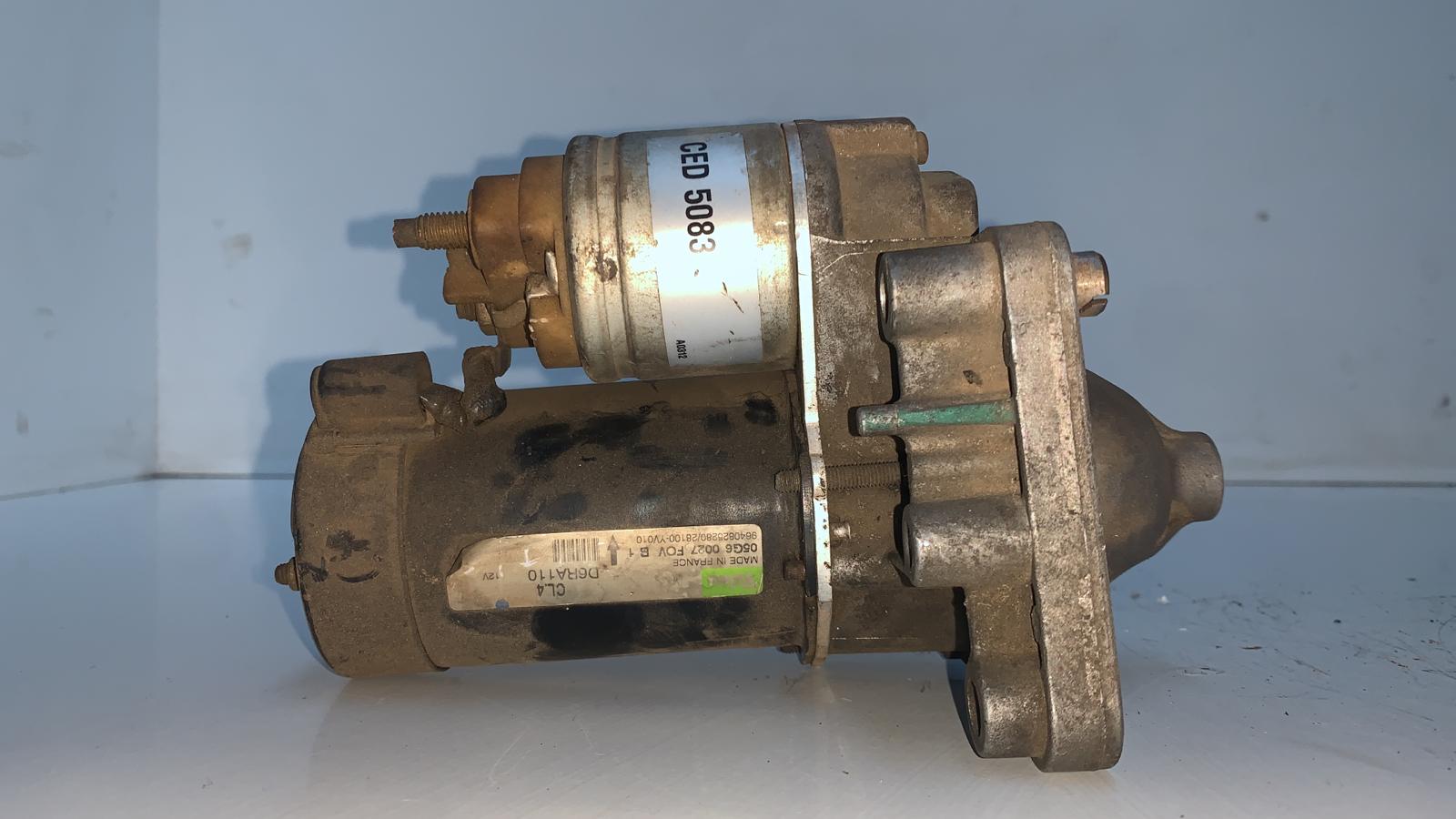 PEUGEOT C4 1 generation (2004-2011) Starter auto D6RA110, 05G60027FOVB1, VALEO 18823800