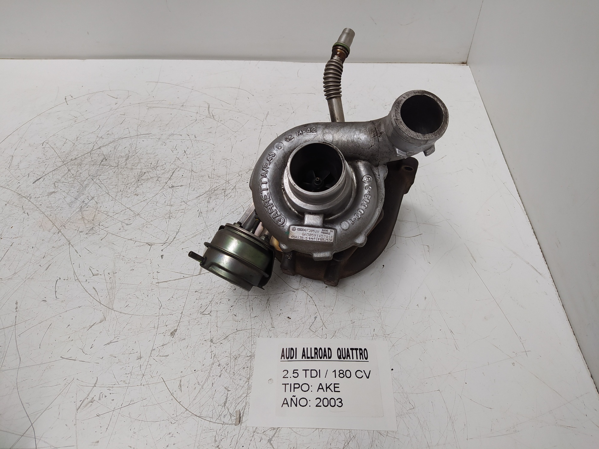 AUDI A6 allroad C5 (2000-2006) Turbocharger GA3059145701F,GT2052V,454135-5 22887384