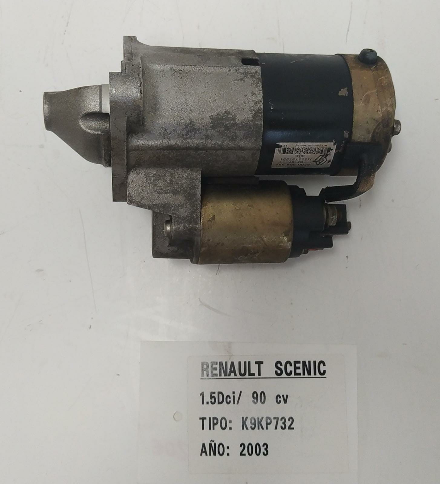 DODGE Scenic 2 generation (2003-2010) Starter auto 8200306595, M000T87881 18985486