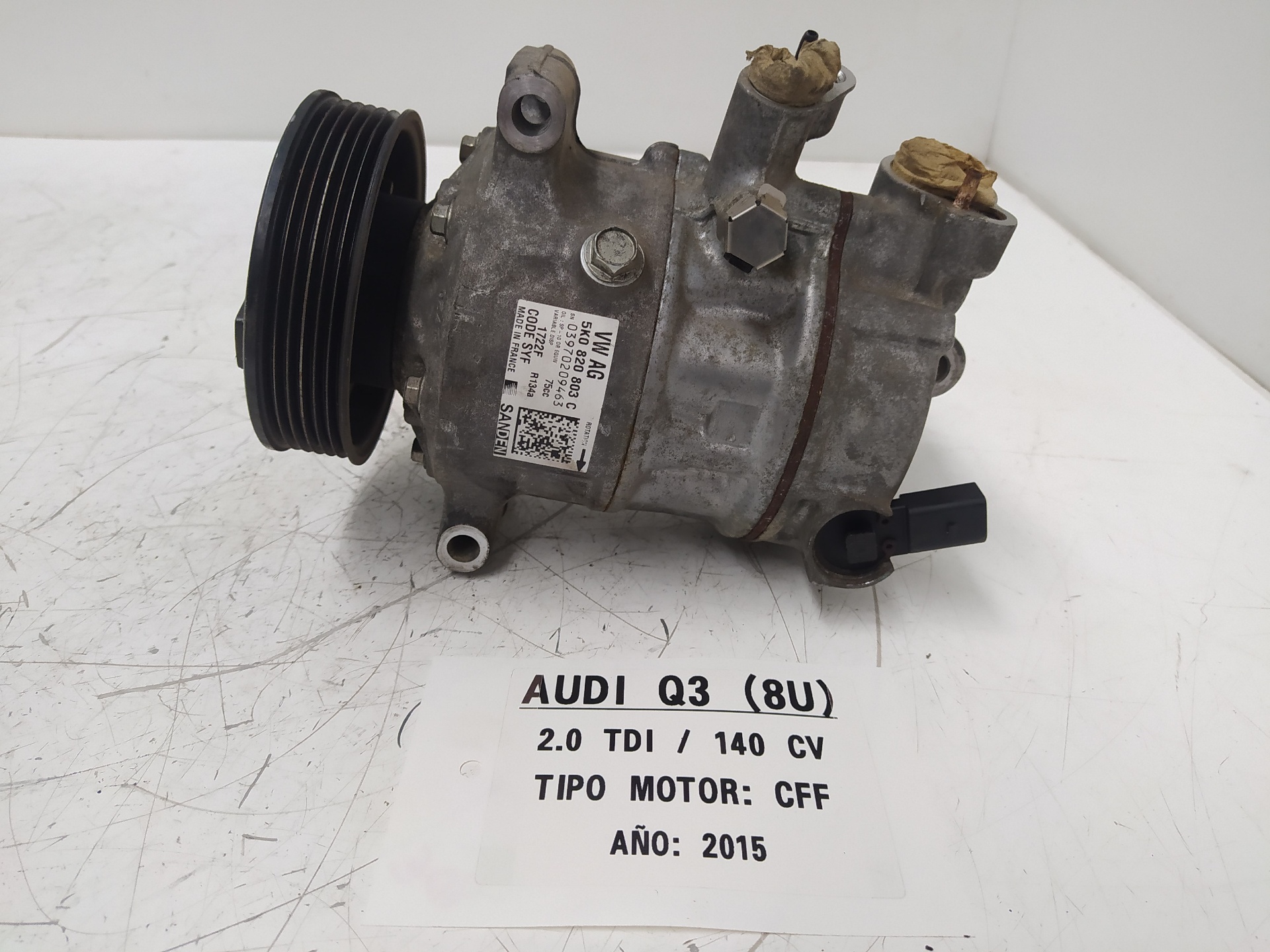 AUDI Q3 8U (2011-2020) Air Condition Pump 5K0820803C,03970209463,SANDEN 18898268