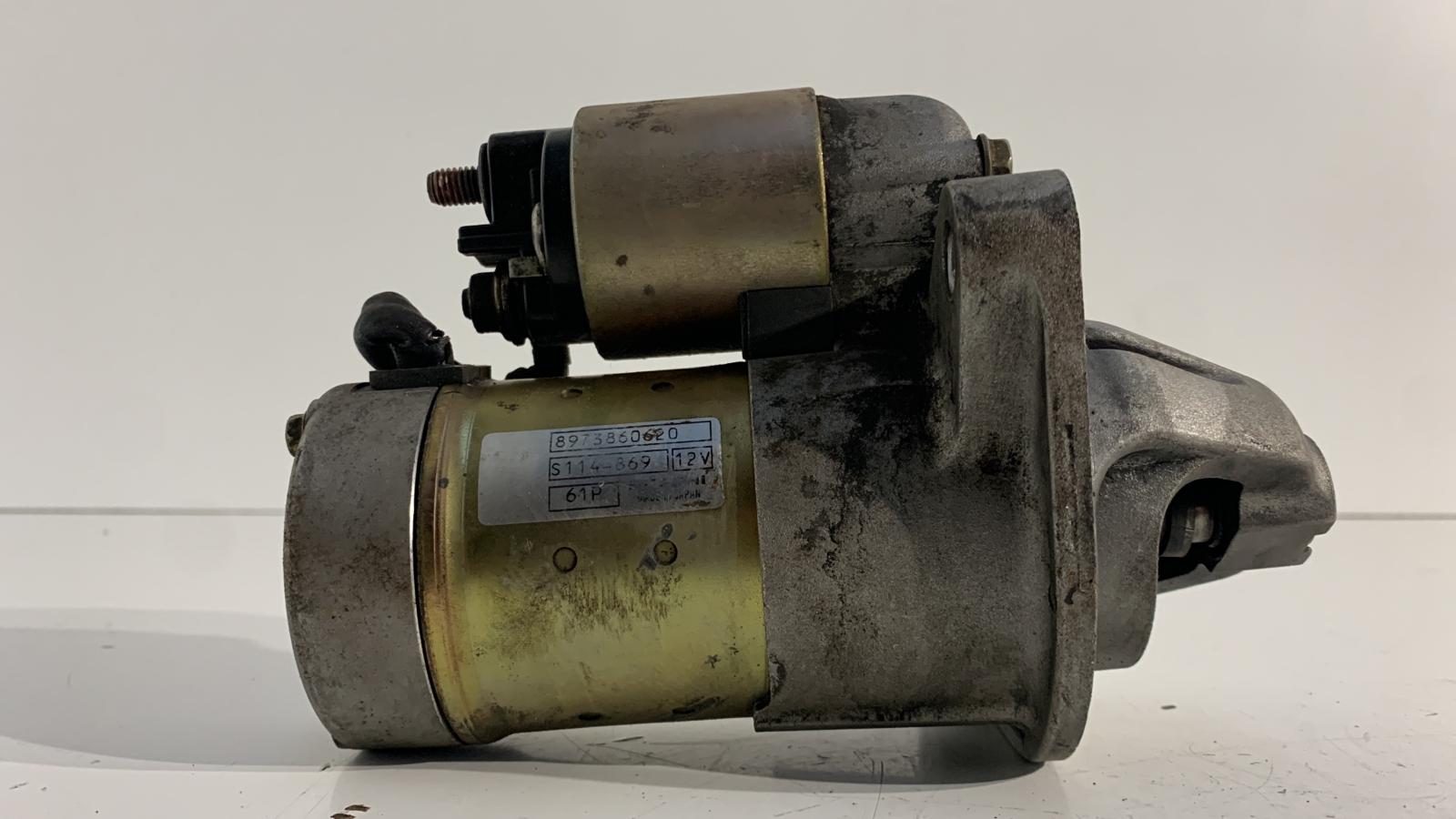 OPEL Astra J (2009-2020) Starter Motor S114869, 897360620, HITACHI 18824798