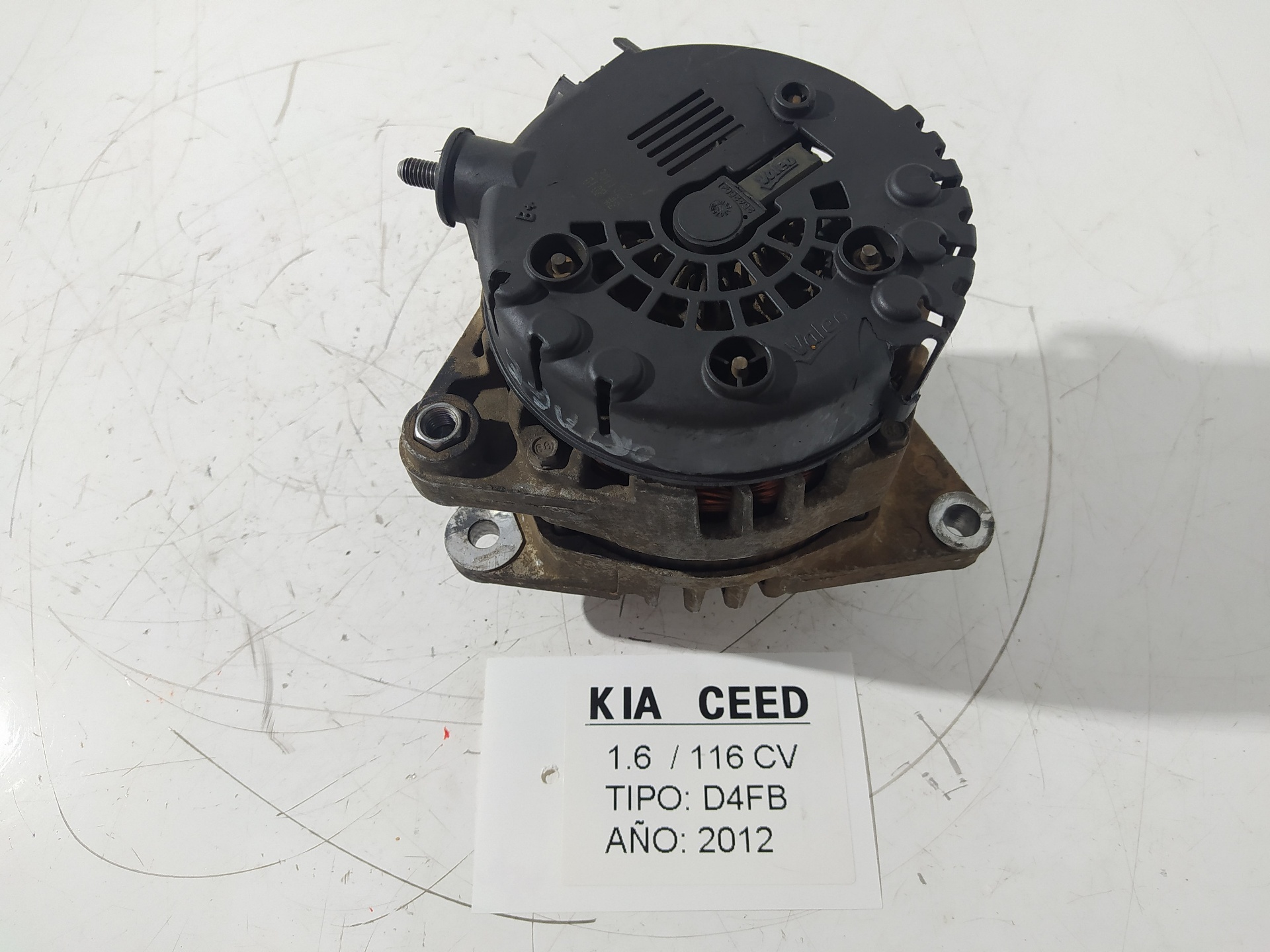 KIA Cee'd 1 generation (2007-2012) Alternator 2611067,VALEO 22886689