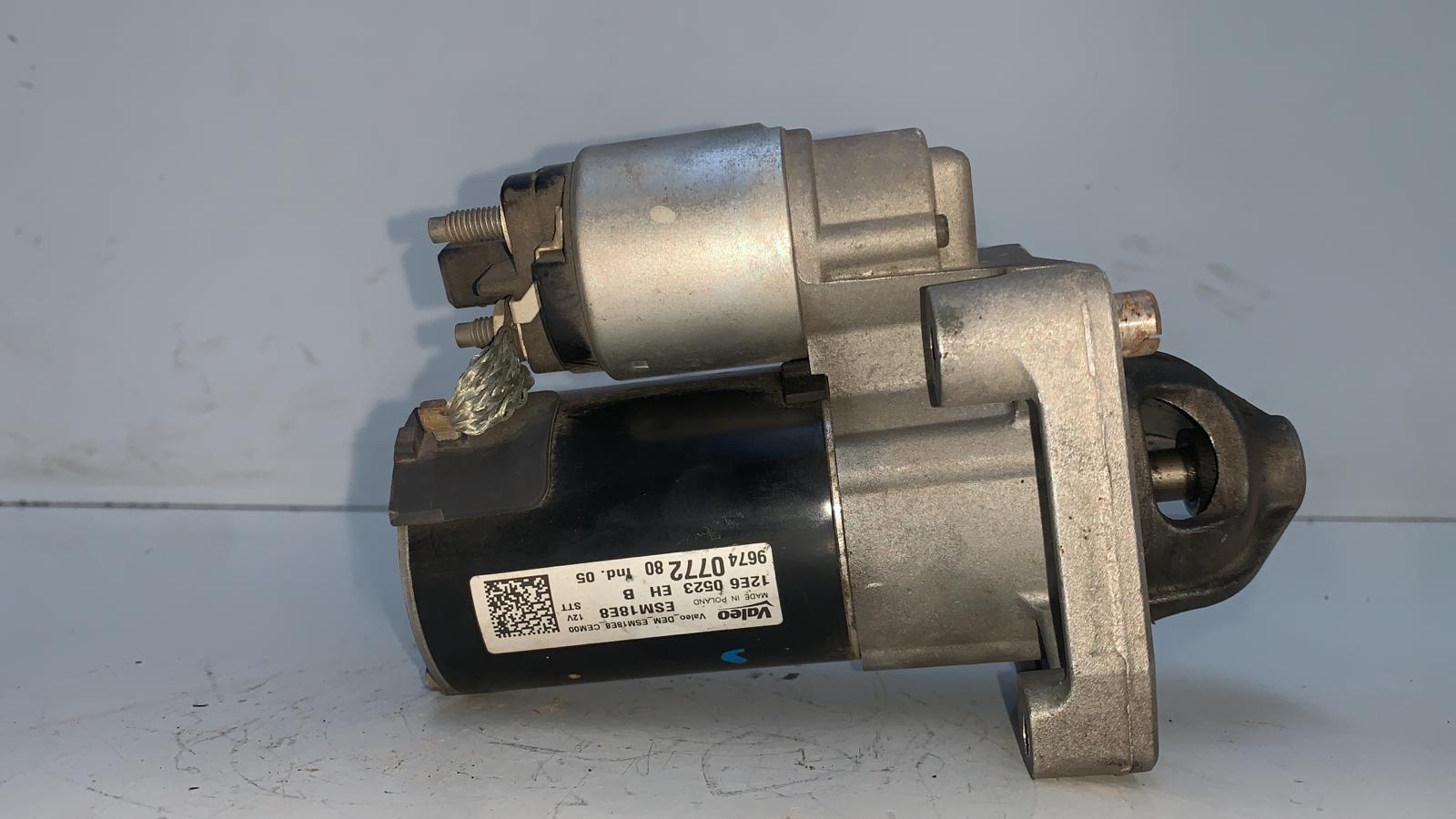 CITROËN C4 Cactus 1 generation (2014-2024) Starter Motor 9674077280, 12E60523EHB, VALEO 18877992