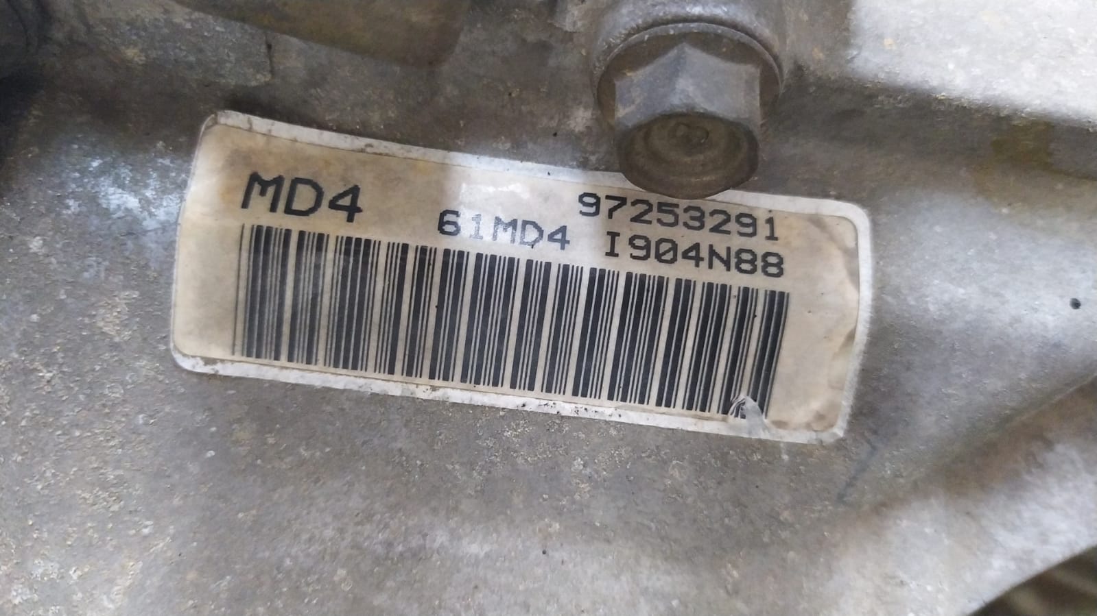 FORD Civic 7 generation (2000-2005) Gearbox MD4, 61MD4, I904N88 18992611