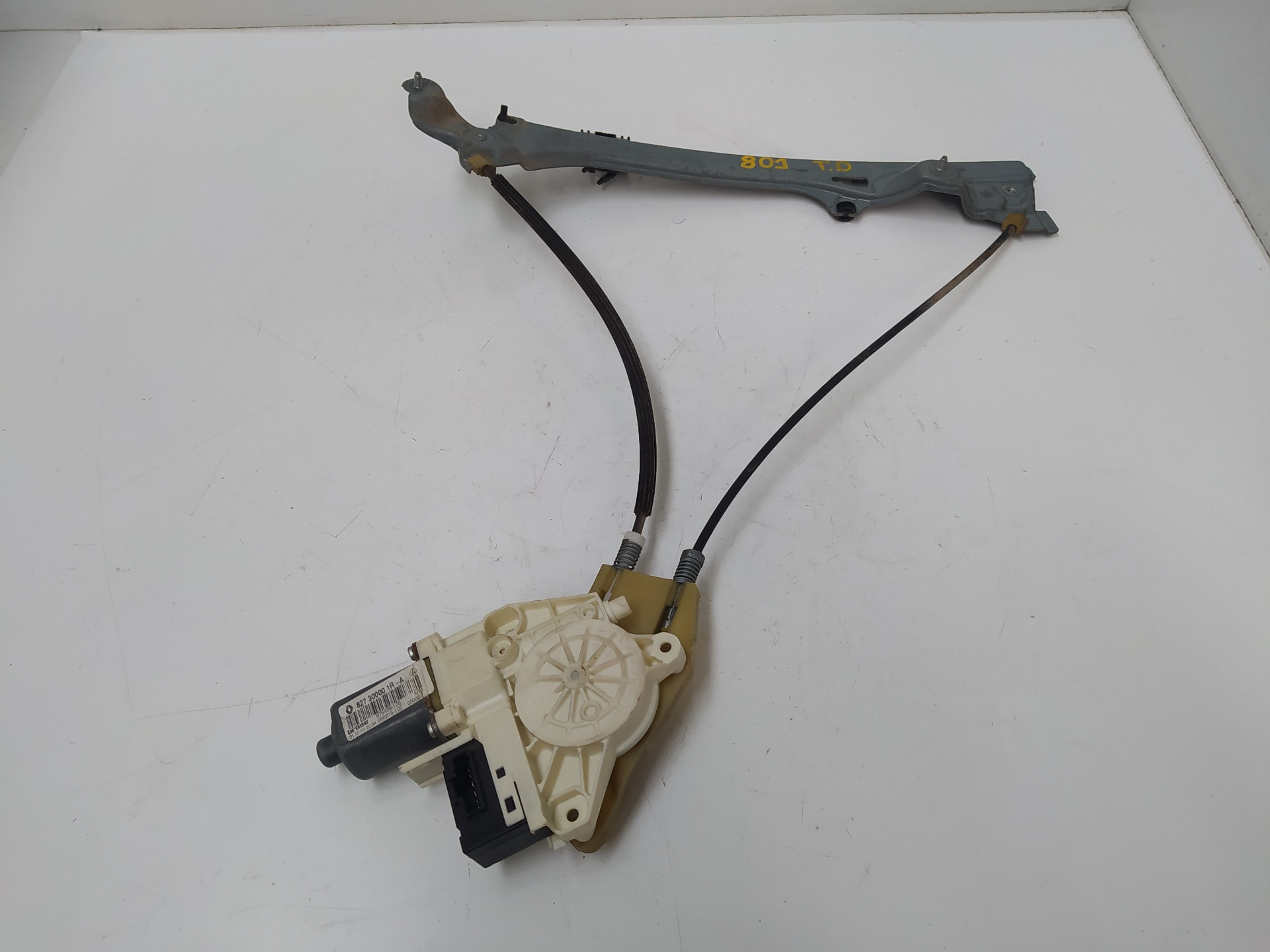 VOLKSWAGEN Laguna 3 generation (2007-2015) Rear Right Door Window Regulator 827000001R, 827300001R, BROSE 22880673