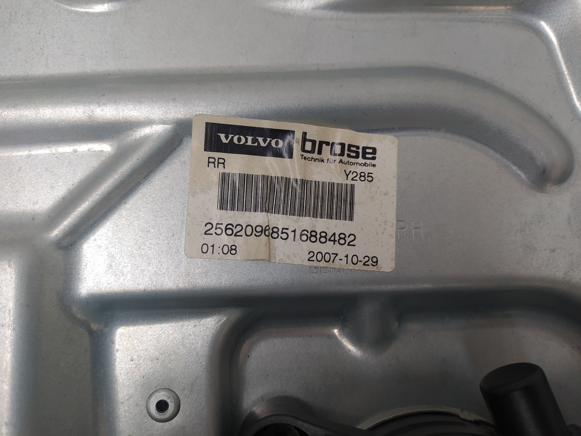 VOLVO XC70 3 generation (2007-2020) Lève-vitre de porte arrière droite 970716101, 7G9T14B534BD 18934004