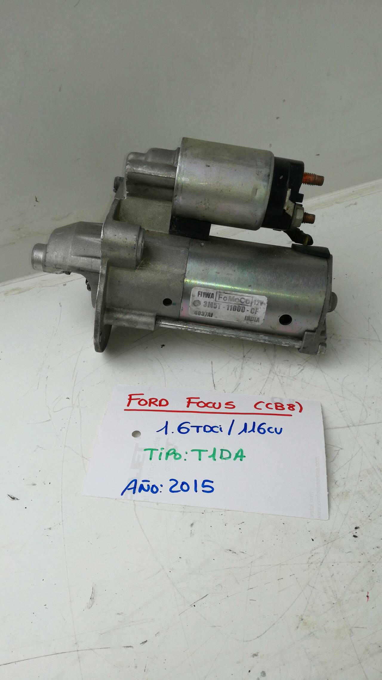 FORD Focus 3 generation (2011-2020) Startmotor 3M5T11000CF,FOMOCO 18946772