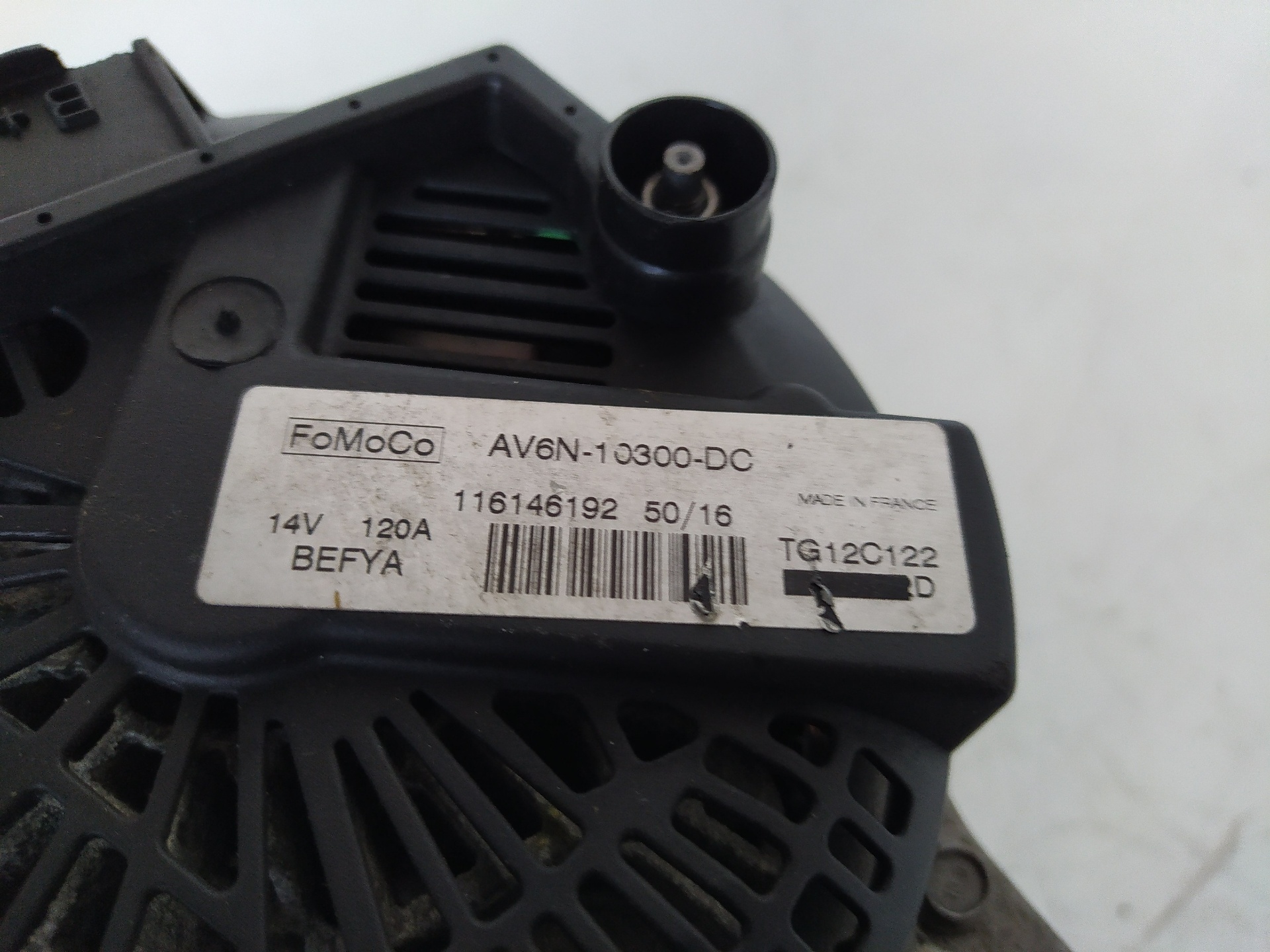 FORD C-Max 2 generation (2010-2019) Dynamo AV6N10300DC,TG12C122 21048482