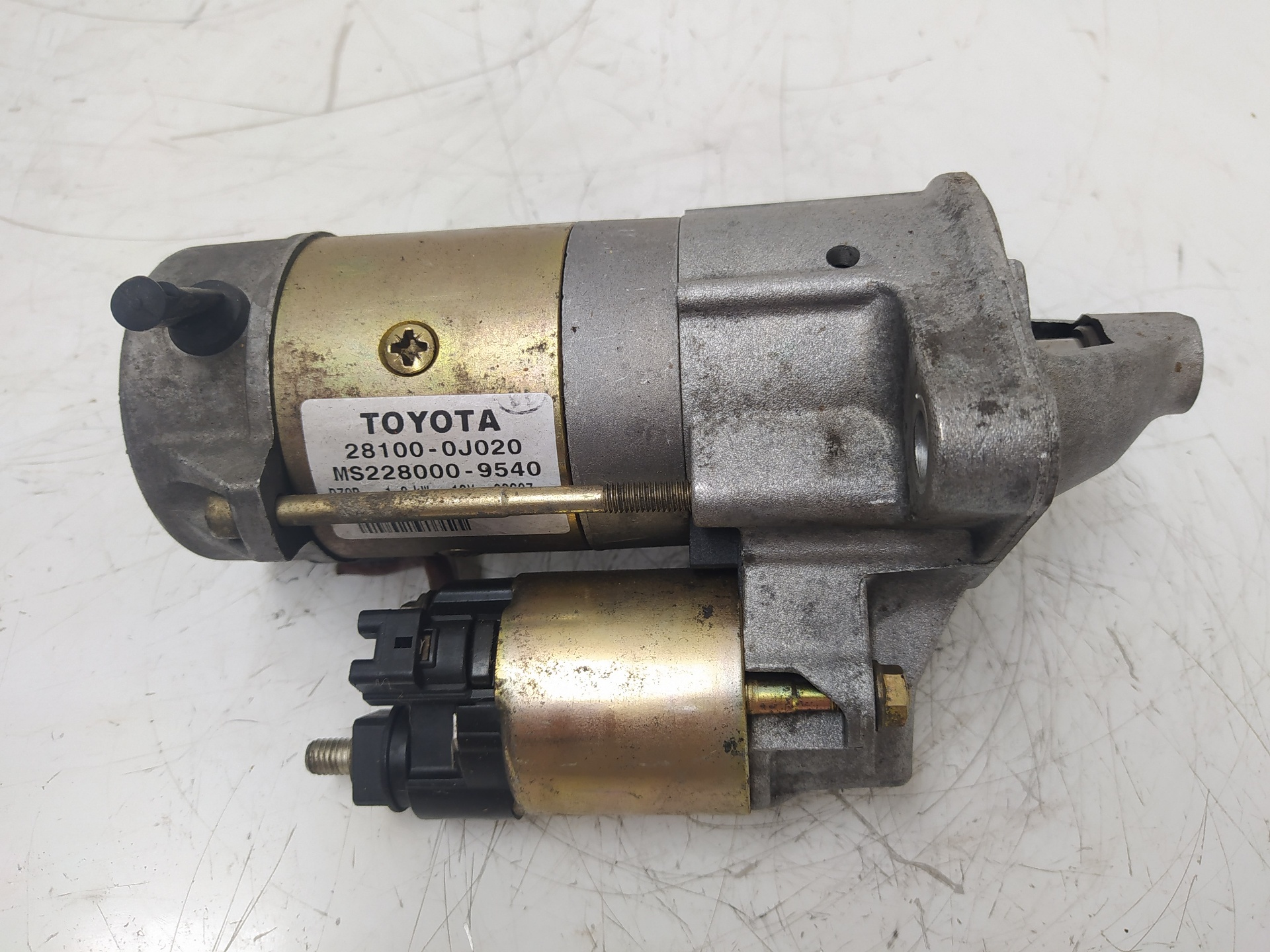 AUDI Yaris 1 generation (1999-2005) Starter Motor 281000J020,MS2280009540 22886853