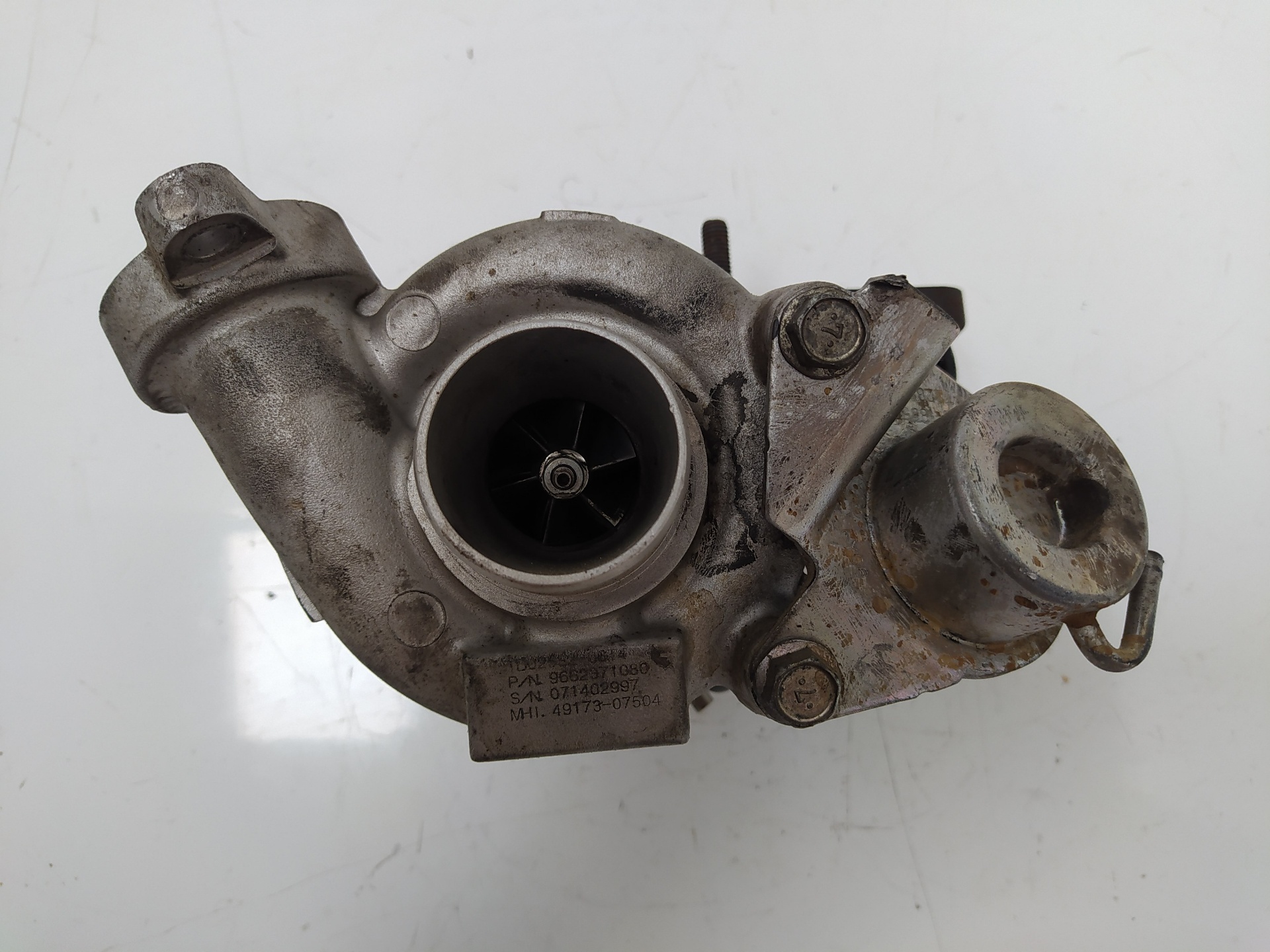 CITROËN Jumpy 2 generation (2007-2016) Turbocharger 9662371080 19000641