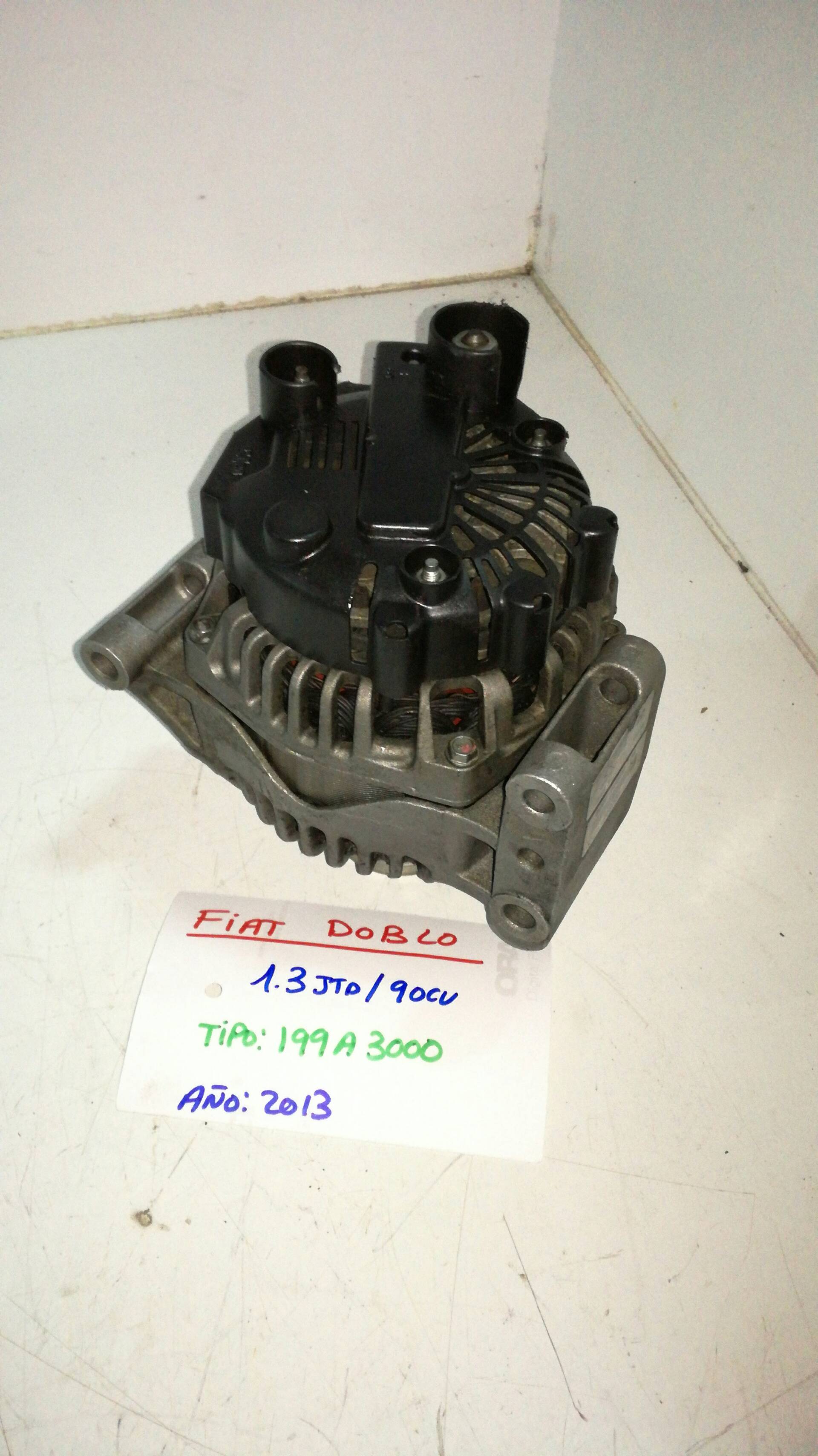 FIAT Combo C (2001-2011) Alternator TG9S016 18947396