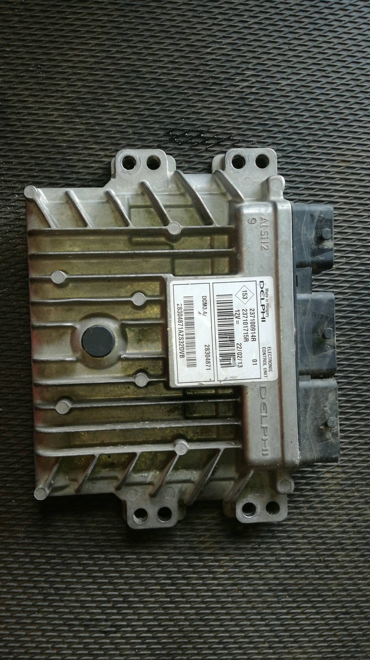 CHEVROLET Megane 3 generation (2008-2020) Engine Control Unit ECU 237100914R,237101715R,DELPHI 18998632