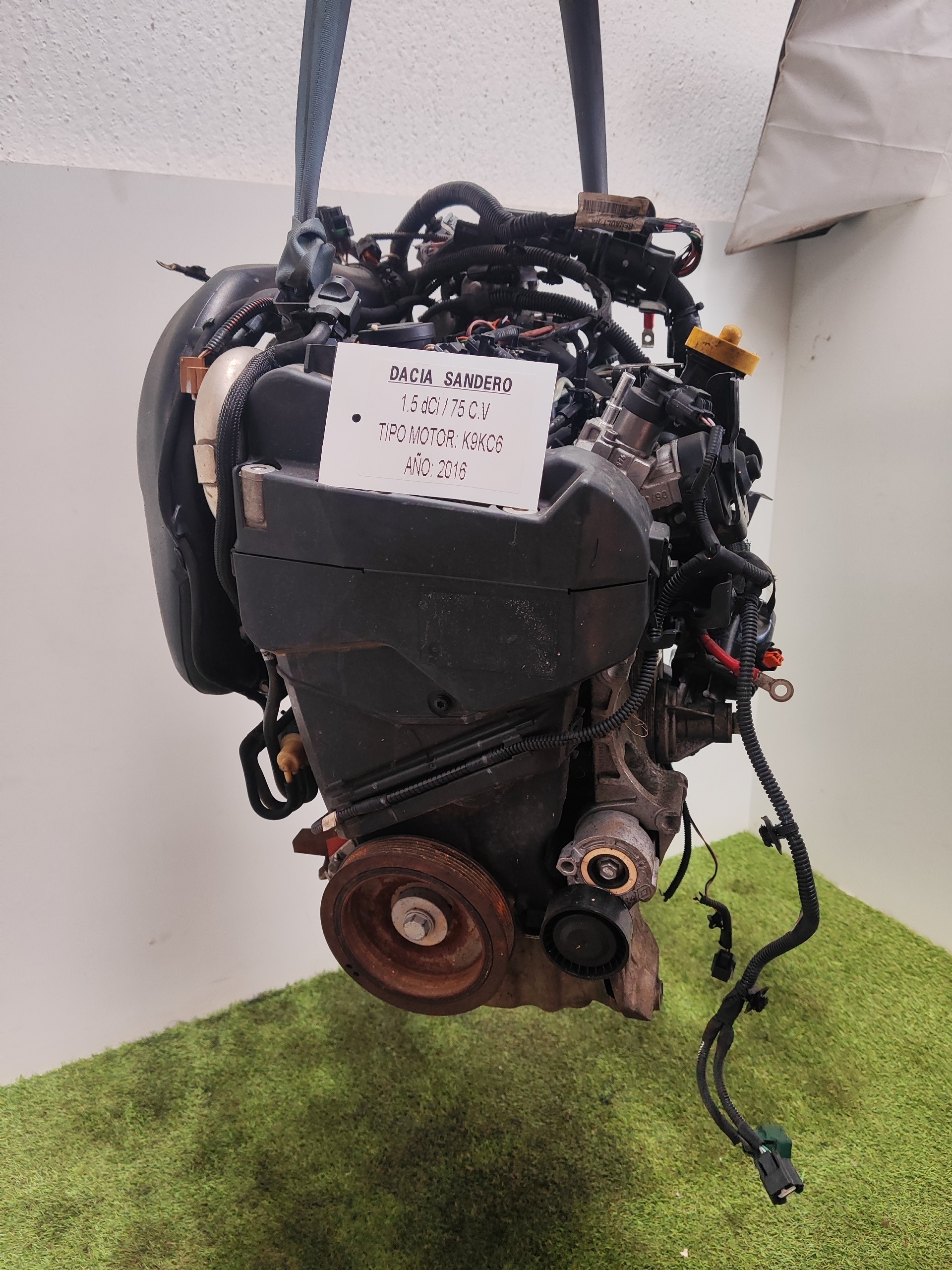 DACIA Dokker 1 generation (2012-2024) Двигатель K9KC612 25101239