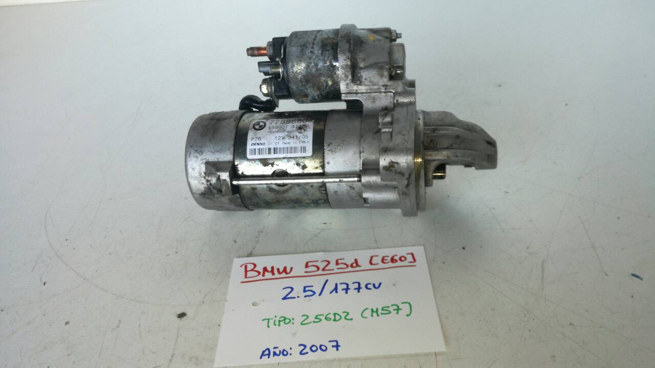 BMW 5 Series E60/E61 (2003-2010) Starter Motor 7788680, DENSO 18958529